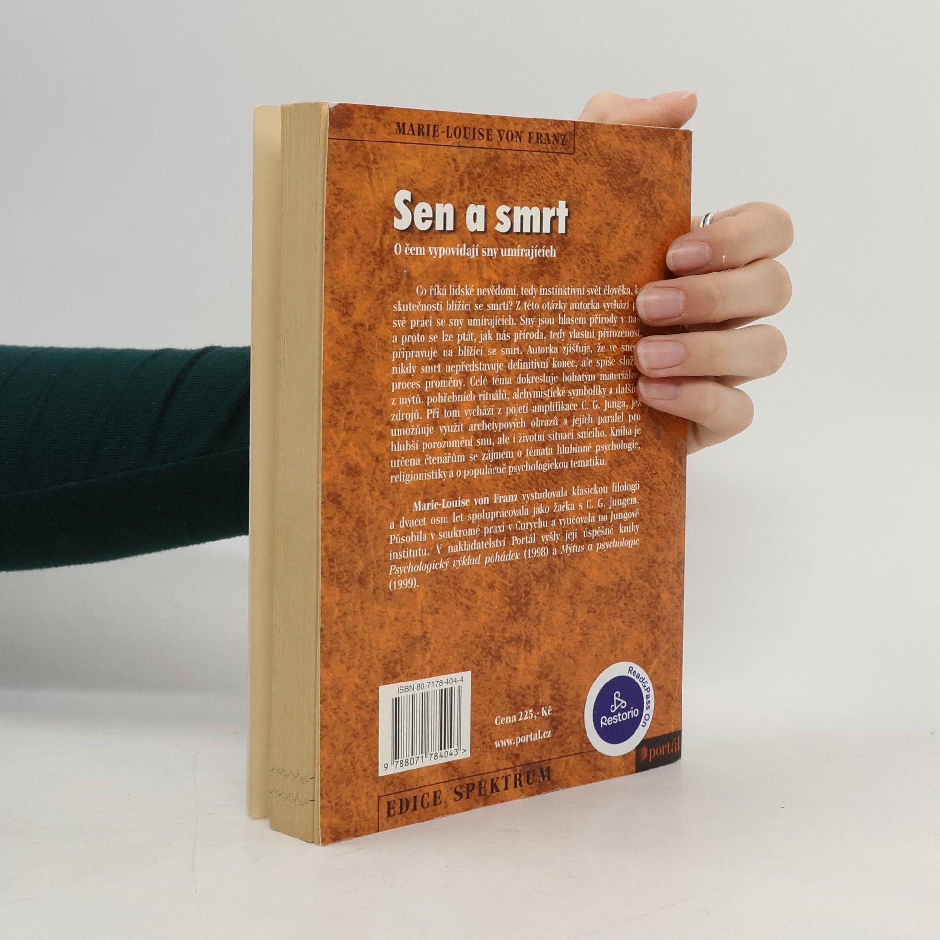 Marie-Louise von Franz Sen a smrt: O čem vypovídají sny umírajících