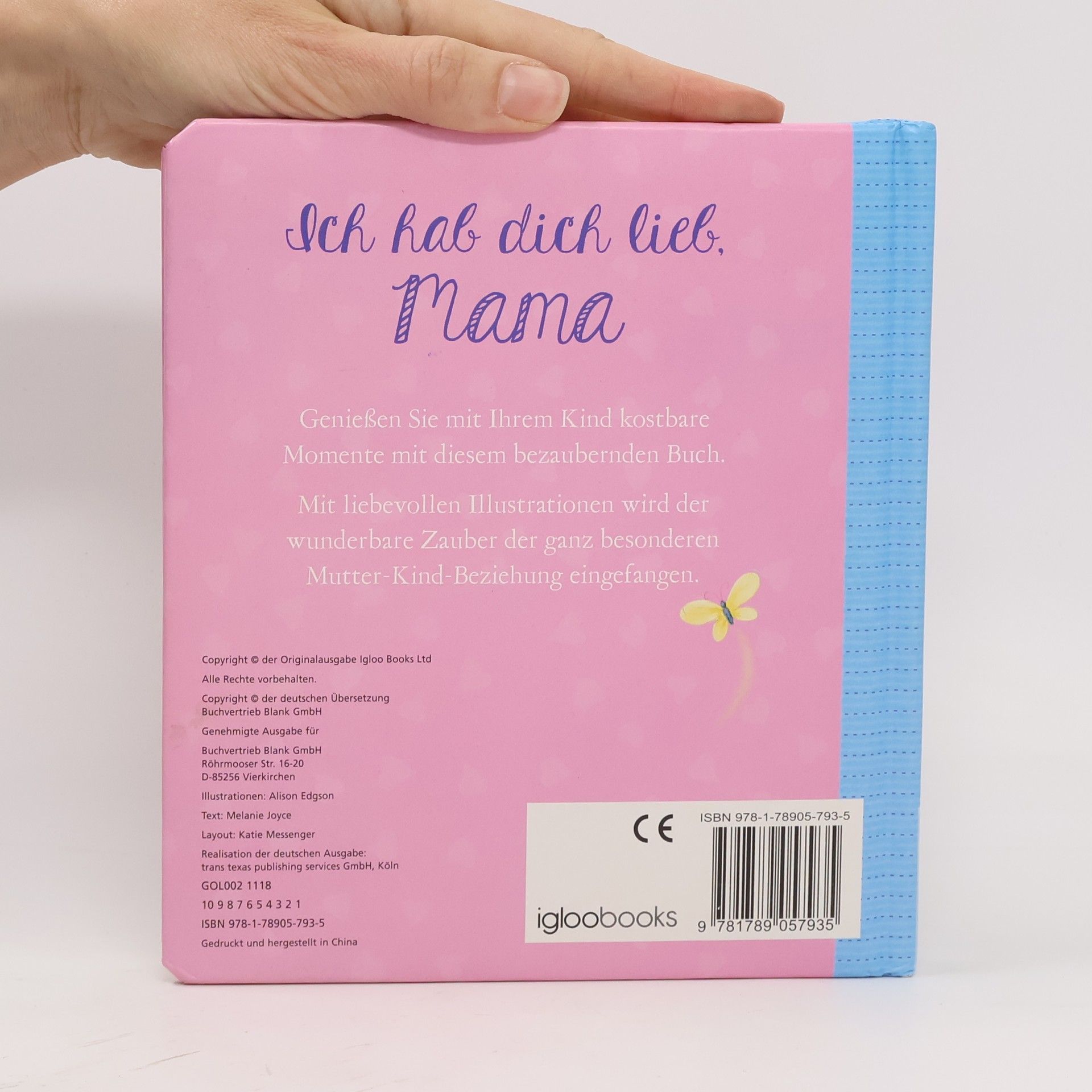Alison Edgson Ich hab dich lieb, Mama