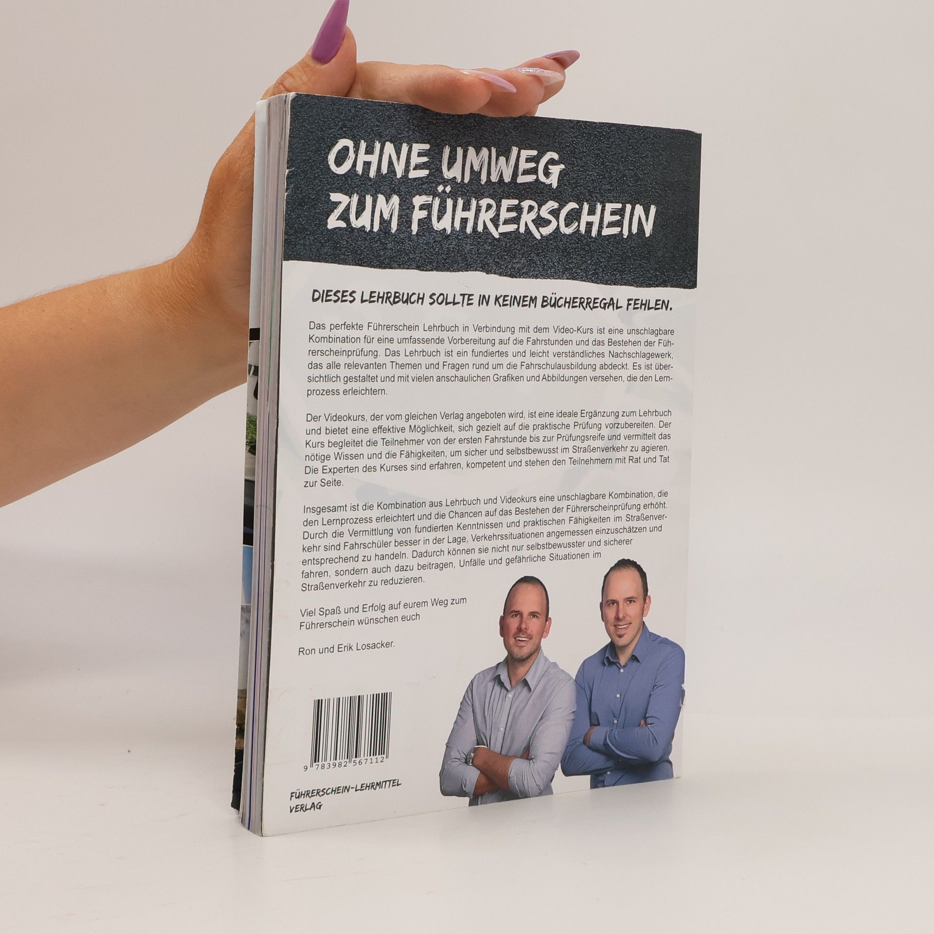Losacker, Ron-Alexander & Losacker, Erik-Mathias GbR Führerschein Lehrbuch Klasse B,BE,Am und L