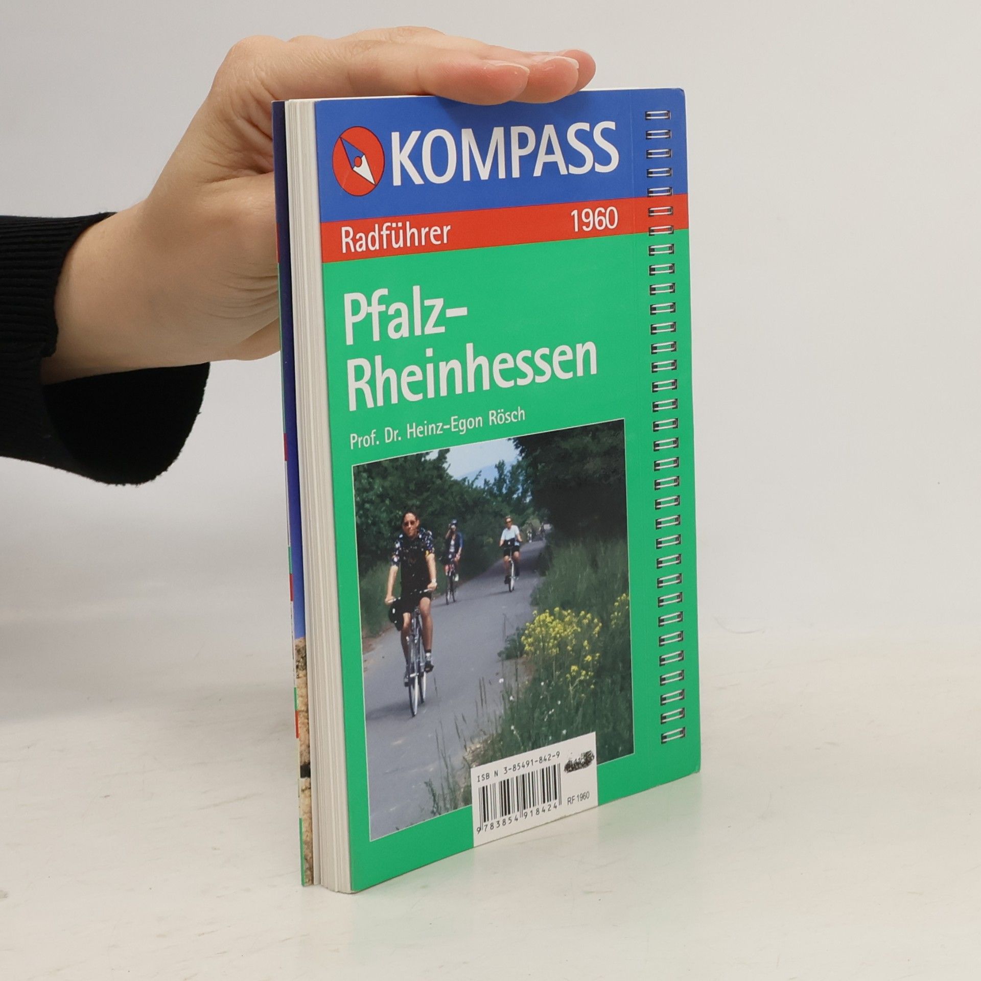Heinz-Egon Rösch KOMPASS Fahrradführer - 1960: Pfalz-Rheinhessen