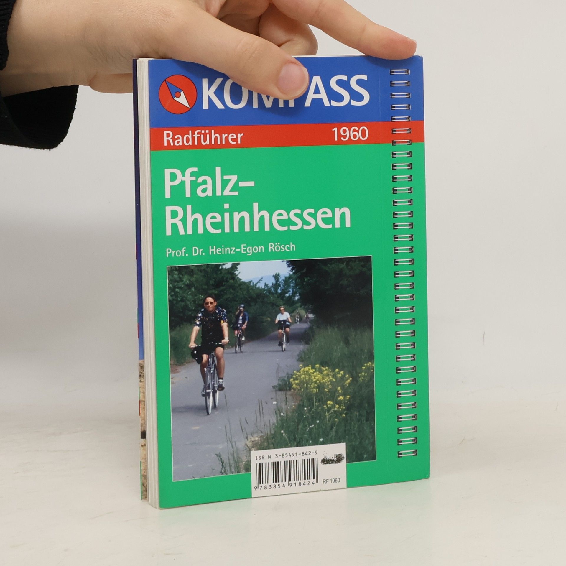 Heinz-Egon Rösch KOMPASS Fahrradführer - 1960: Pfalz-Rheinhessen