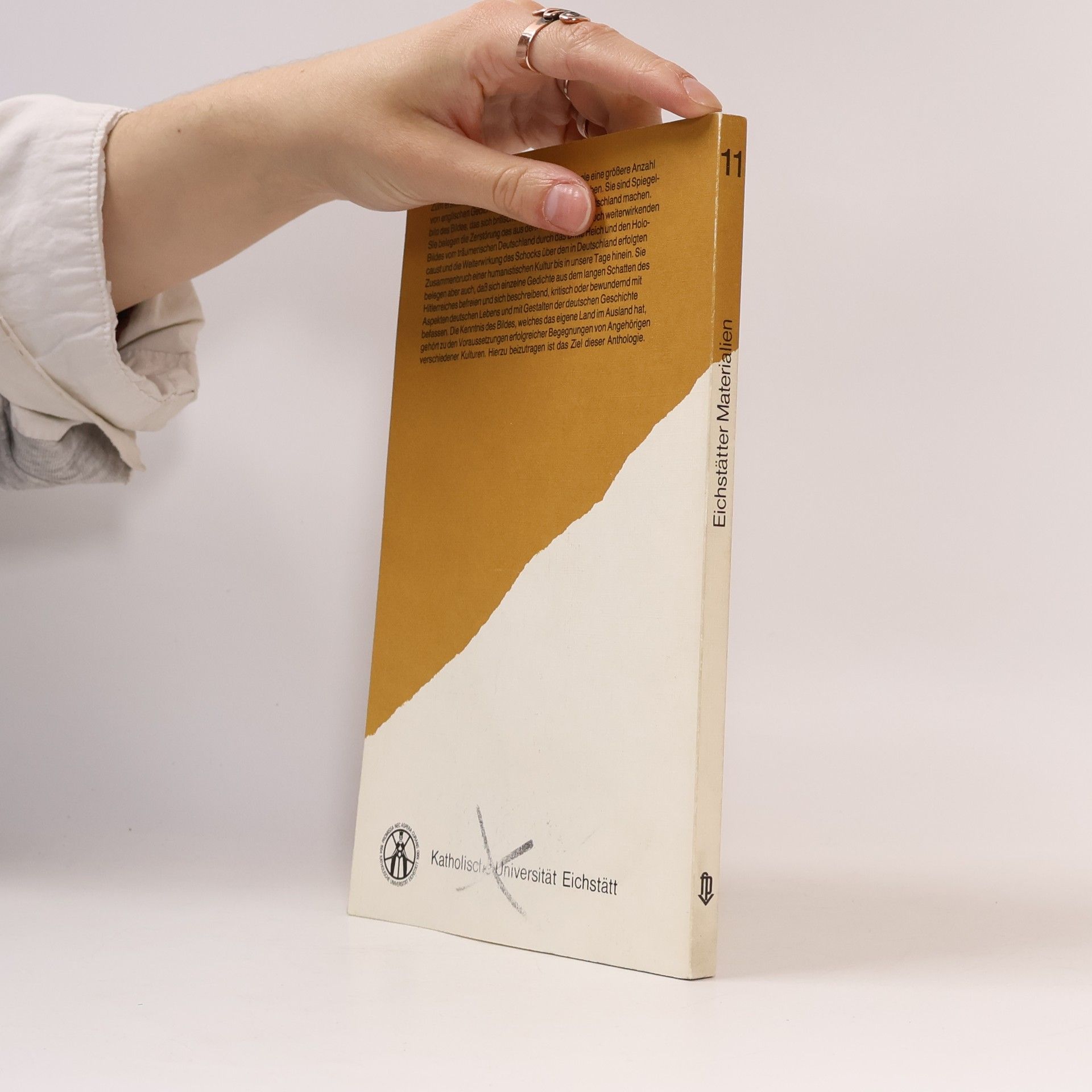 Günther Blaicher Eichstätter Materialien: Sprache und Literatur - 11: Germany in British Poetry Since 1945