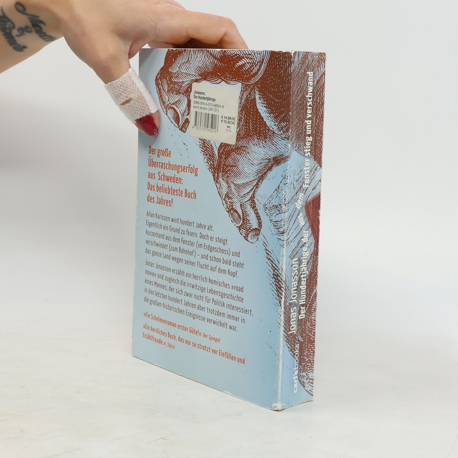 Jonas Jonasson Der Hundertjährige, der aus dem Fenster stieg und verschwand