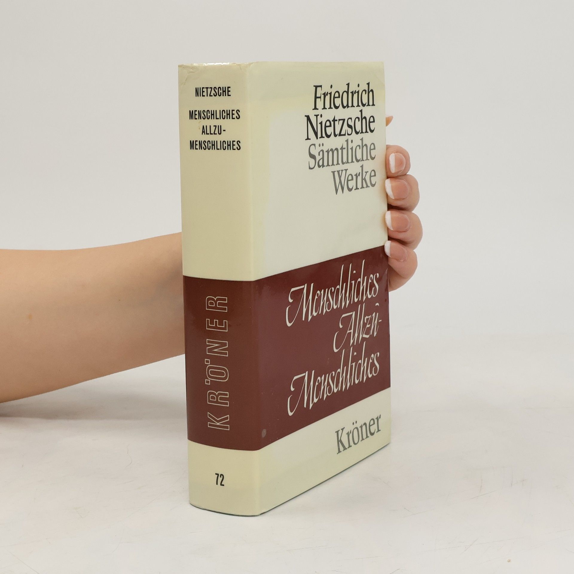 Friedrich Wilhelm Nietzsche Menschliches, Allzumenschliches