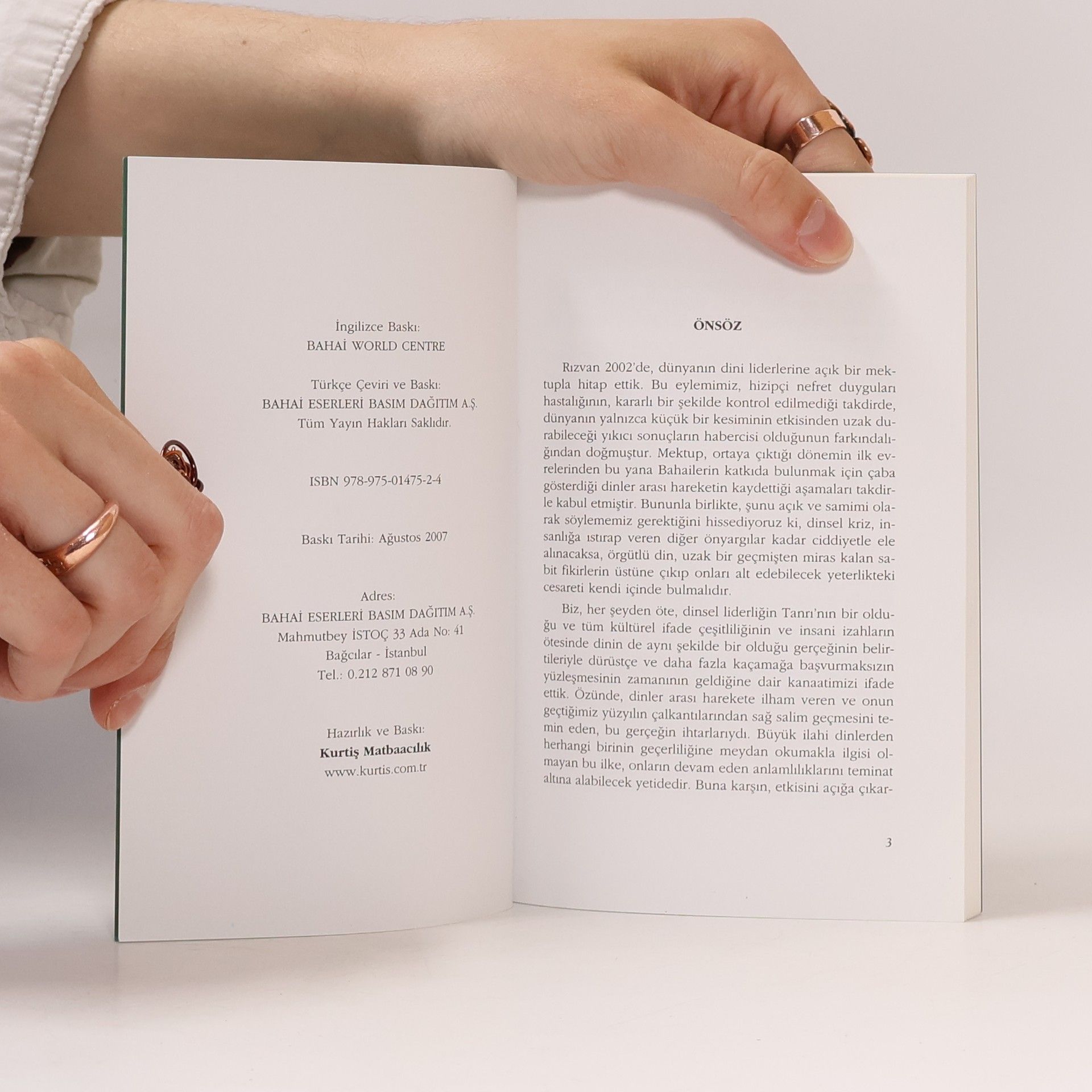 Autorenkollektiv Tek Bir Ortak İnanç