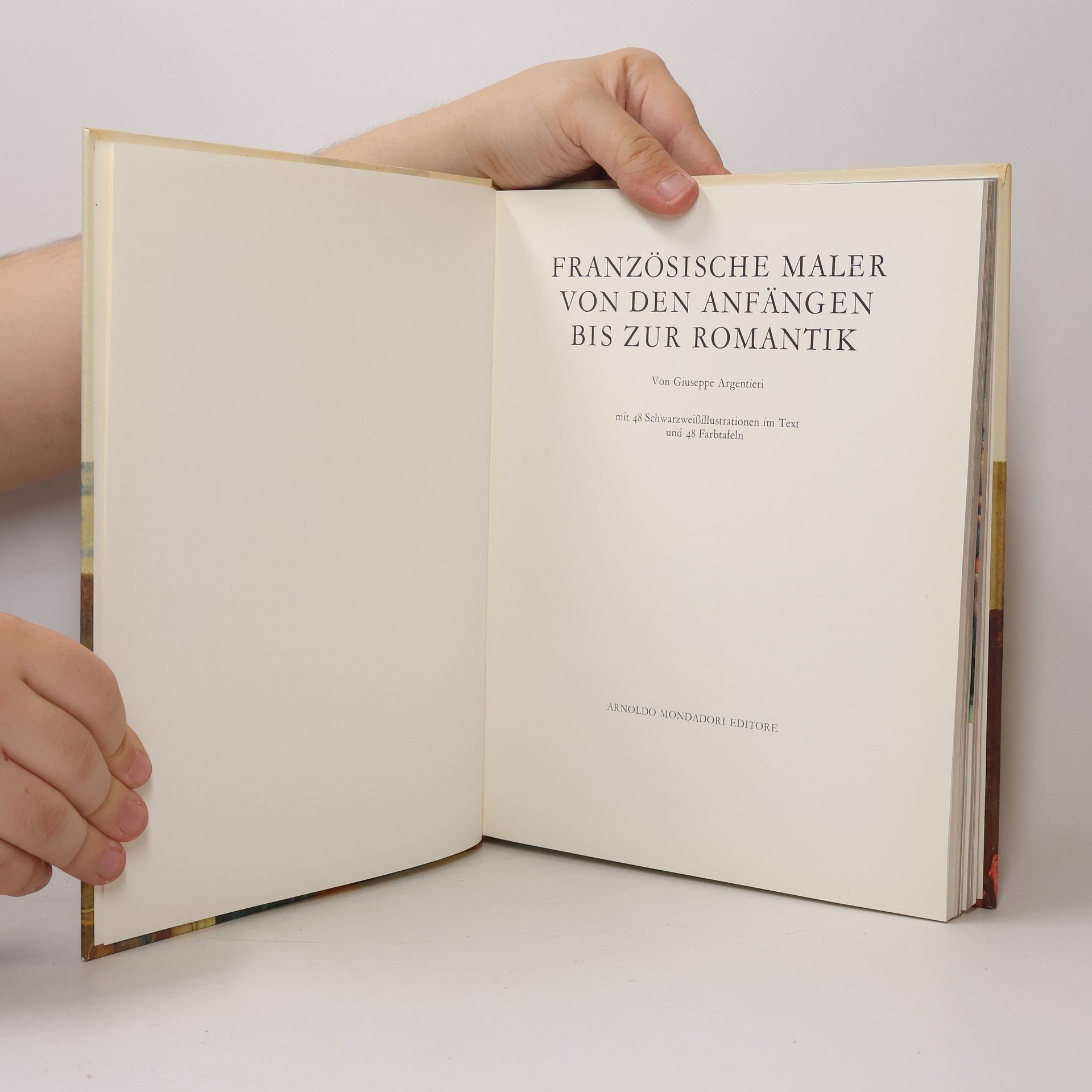 Giuseppe Argentieri Französische Maler von den Anfängen bis zur Romantik