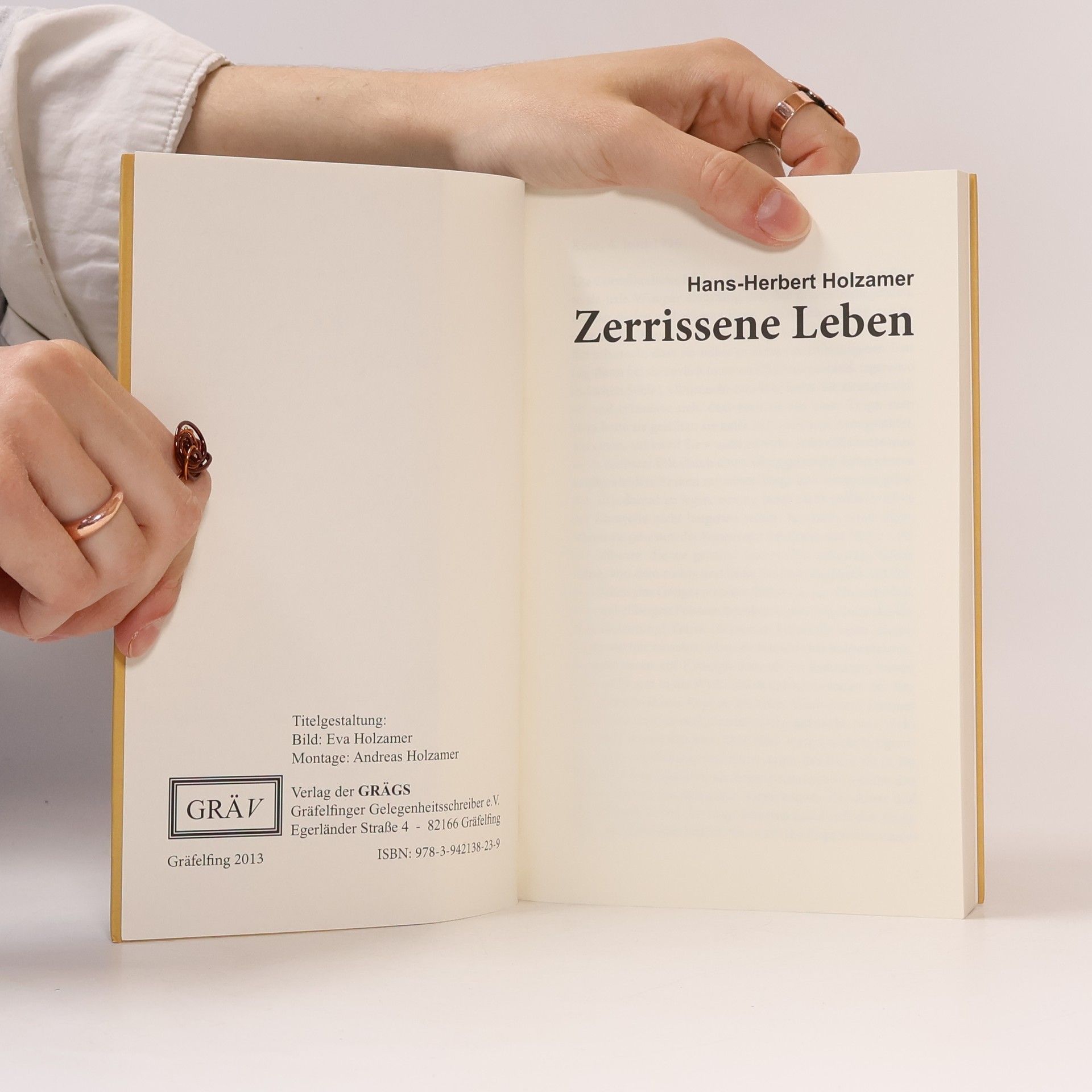 Hans Herbert Holzamer Zerrissene Leben