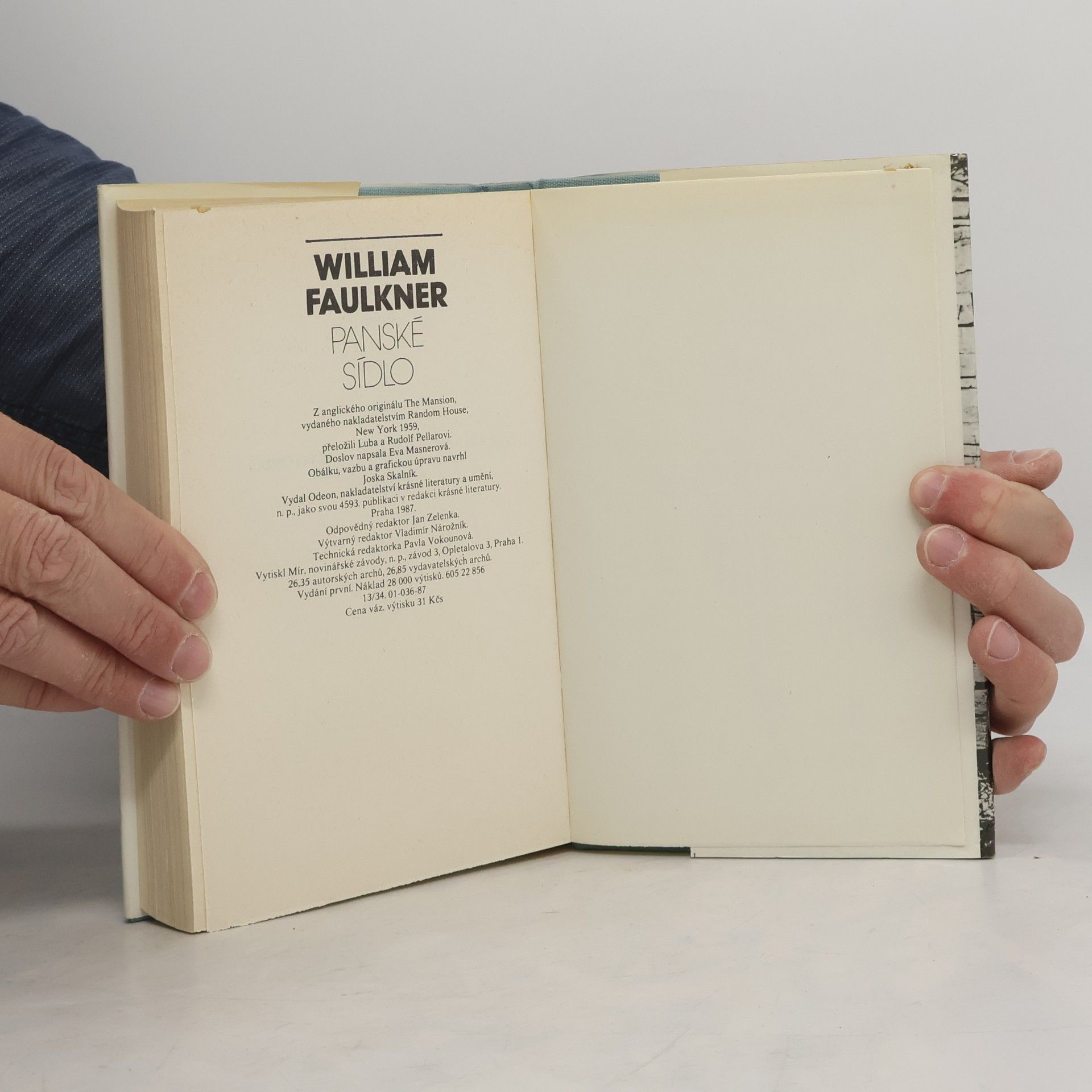William Faulkner Panské sídlo