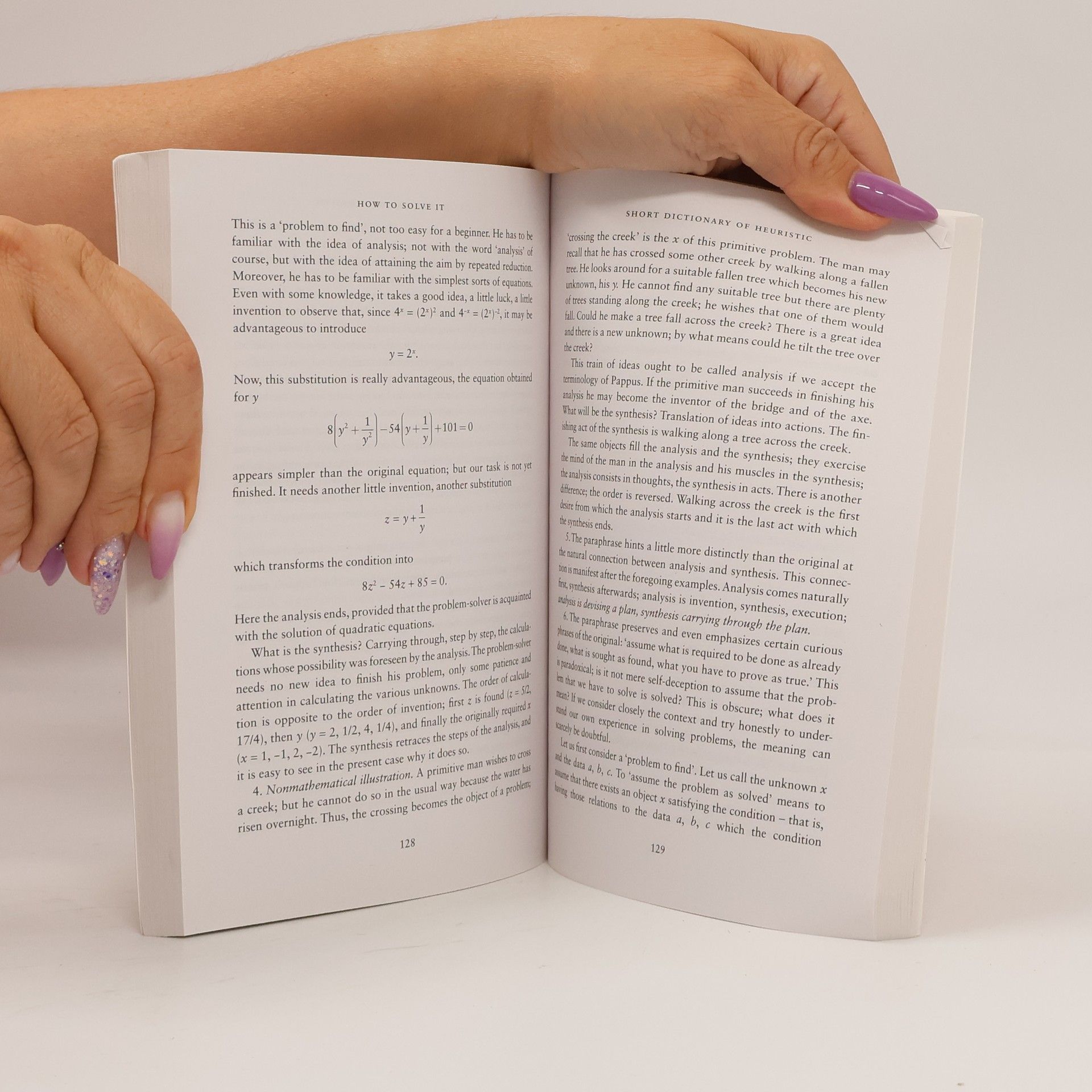 George Pólya How to solve it : a new aspect of mathematical method