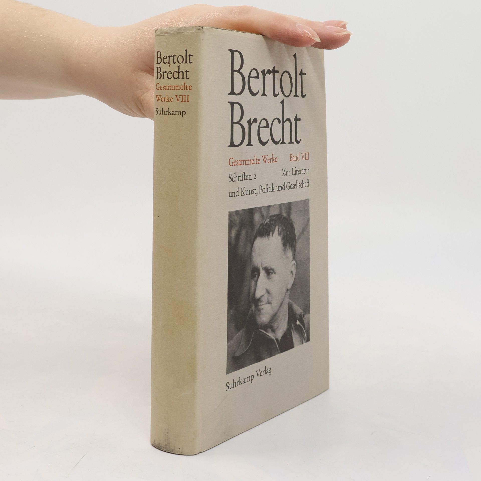 Bertolt Brecht Gesammelte Werke VIII.