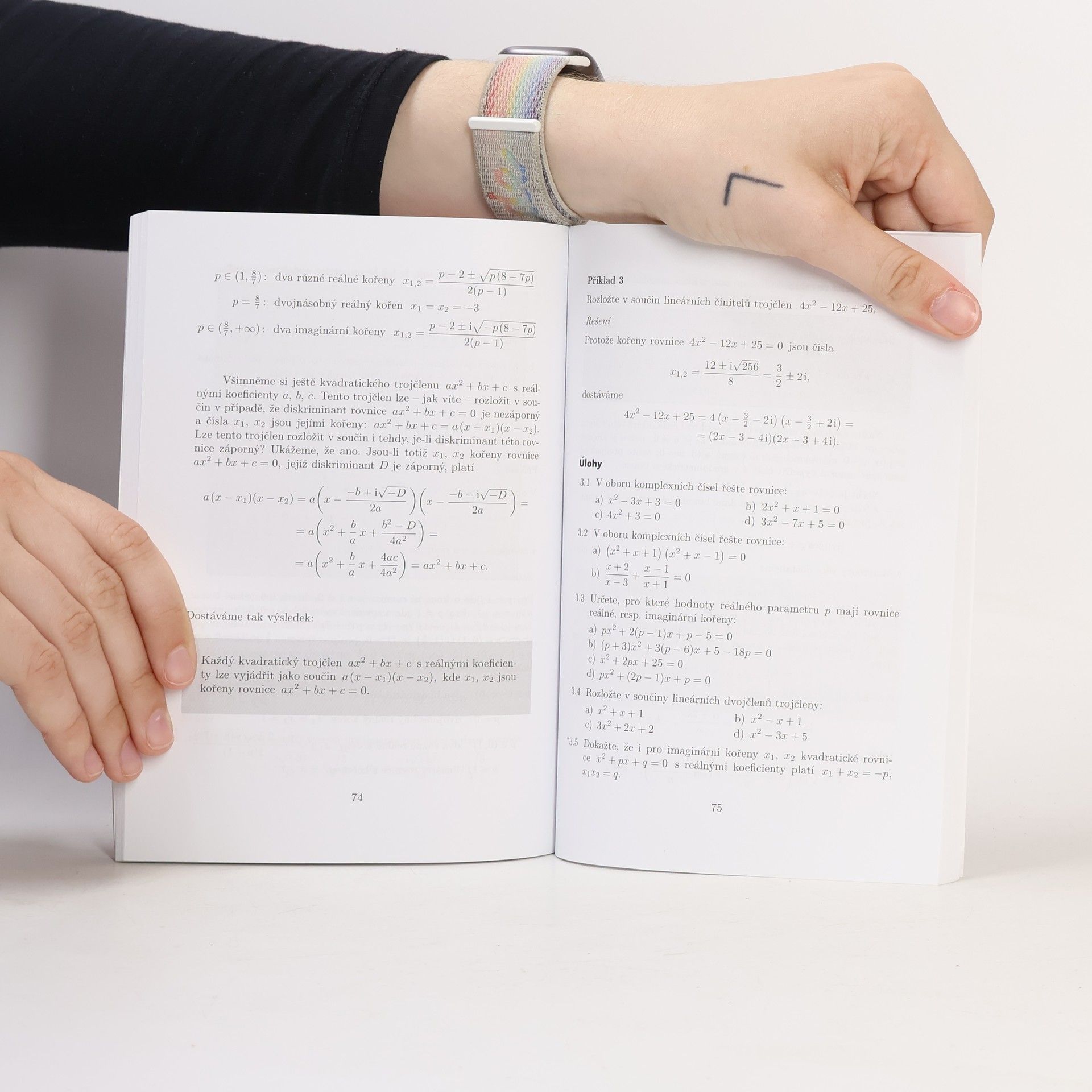Emil Calda Matematika pro gymnázia : komplexní čísla