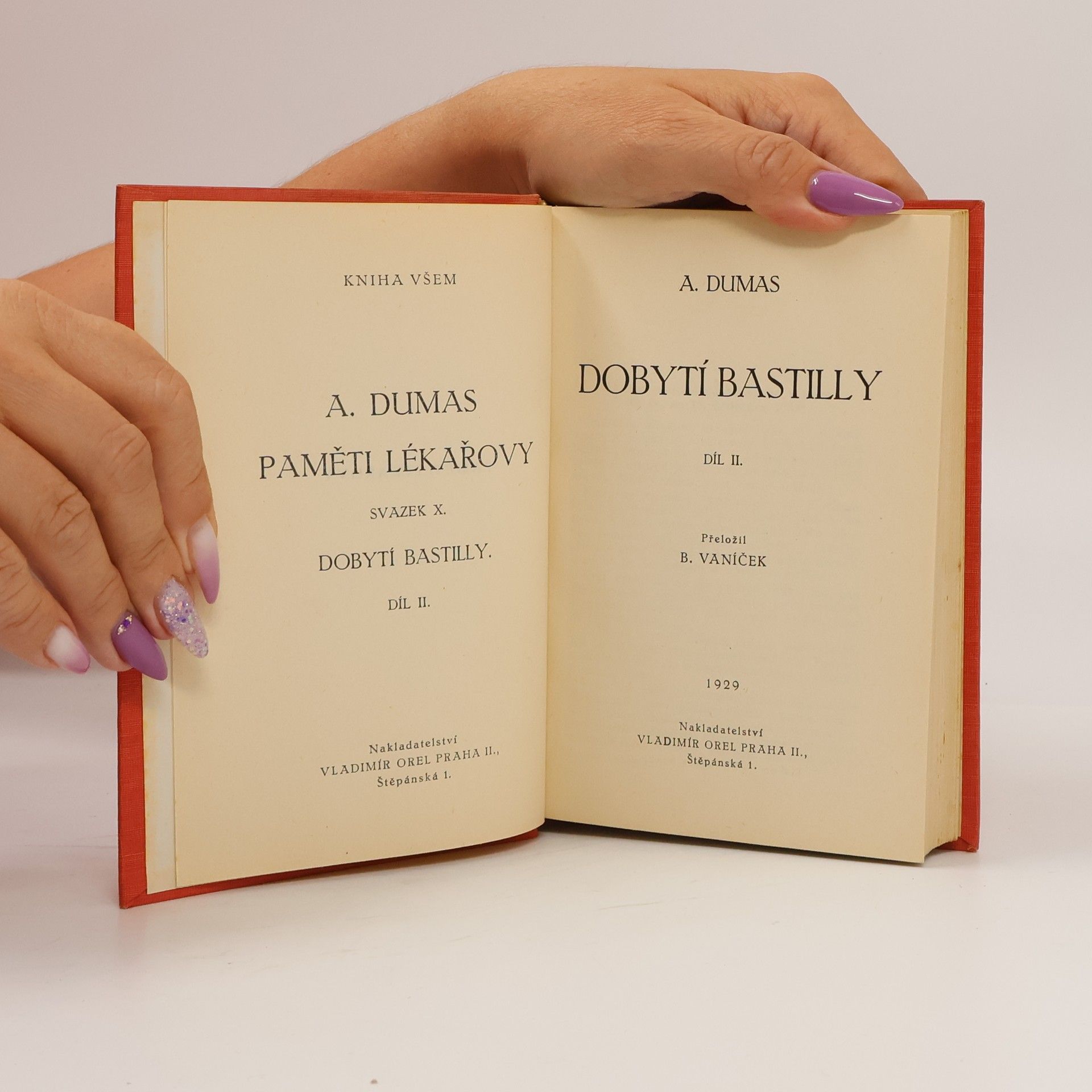 Alexandre Dumas Paměti lékařovy, Dobytí Bastilly, díl 2.