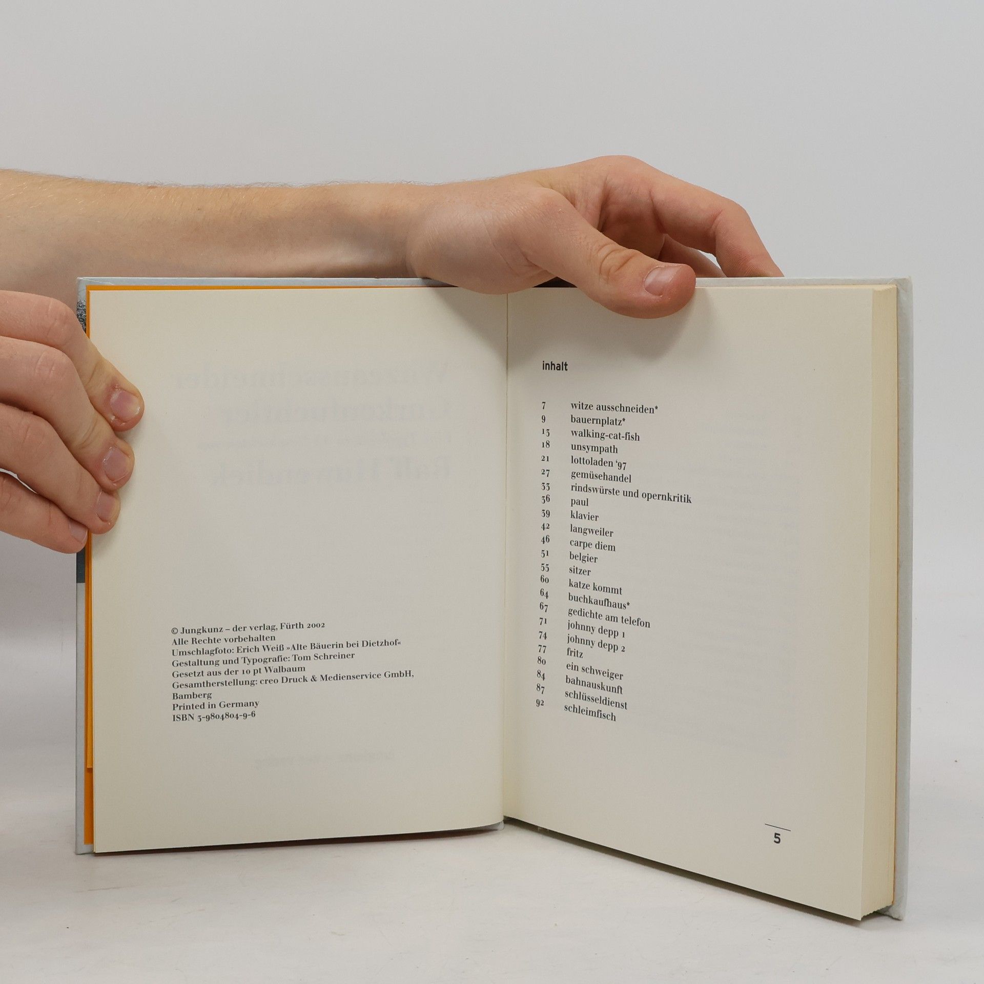 Ralf Huwendiek Witzeausschneider Gurkenfuchtler: Eine Typologie in 42 Geschichten