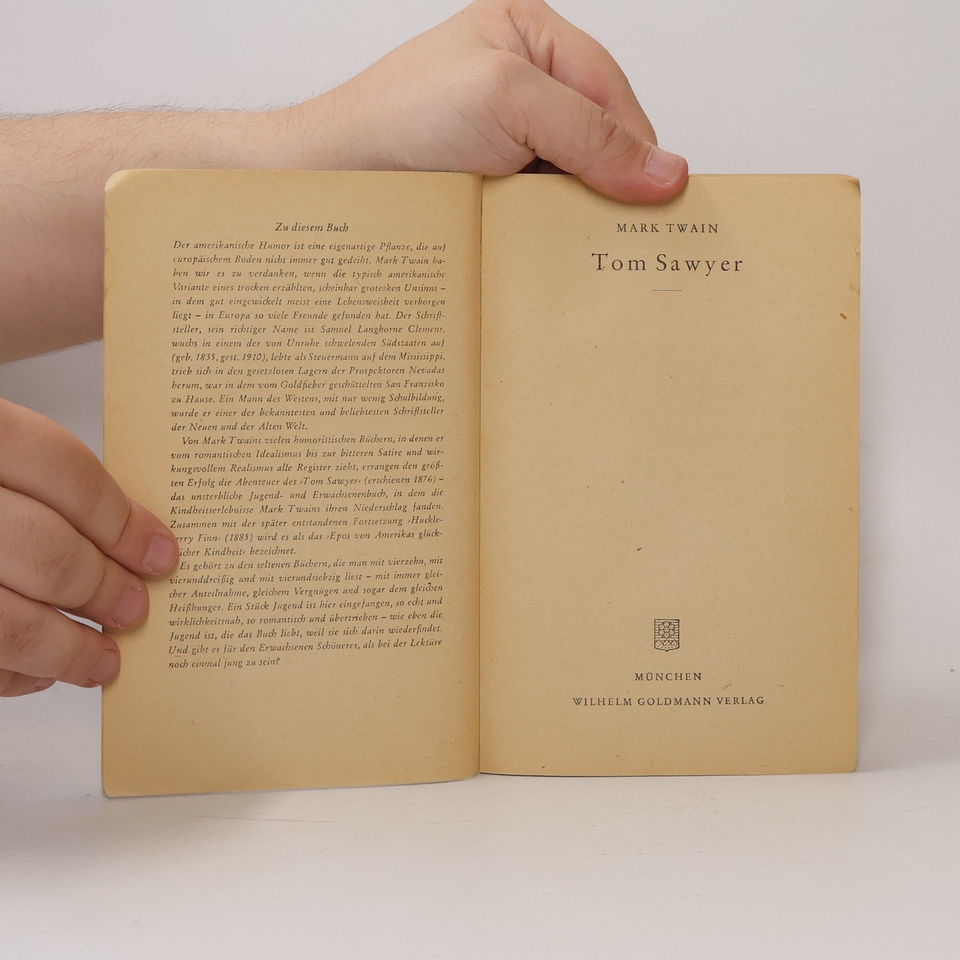 Mark Twain Tom Sawyer