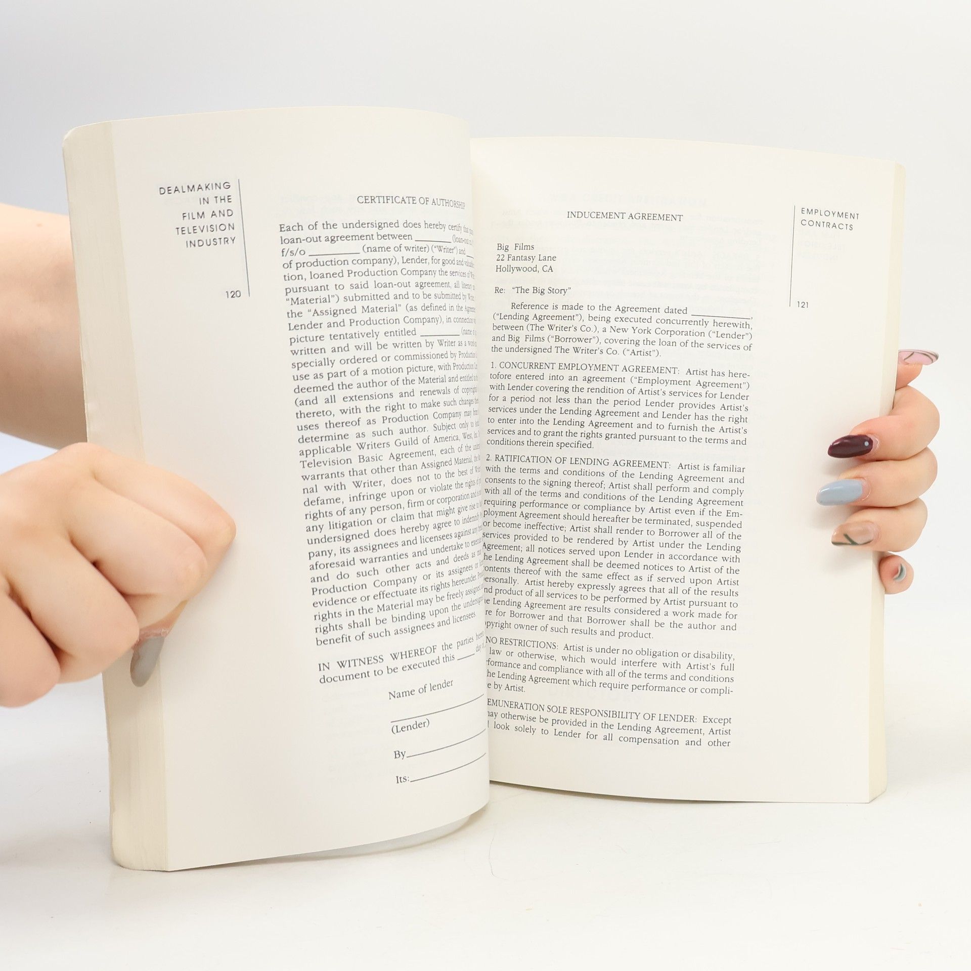 Mark Litwak Dealmaking in the film & television industry : from negotiations to final contracts