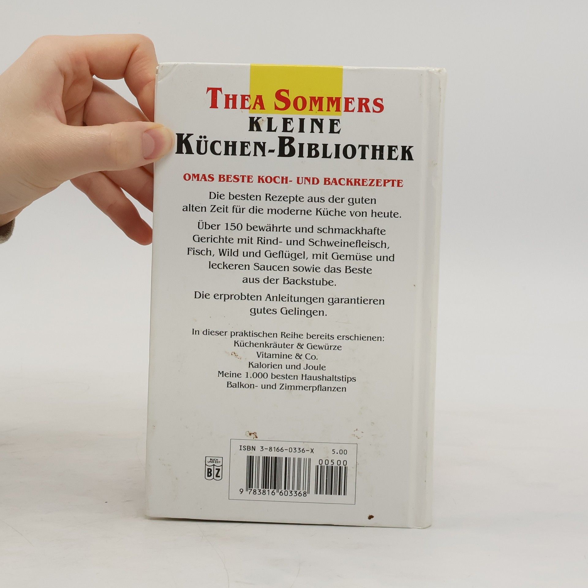 Thea Sommers Omas beste Koch- und Backrezepte