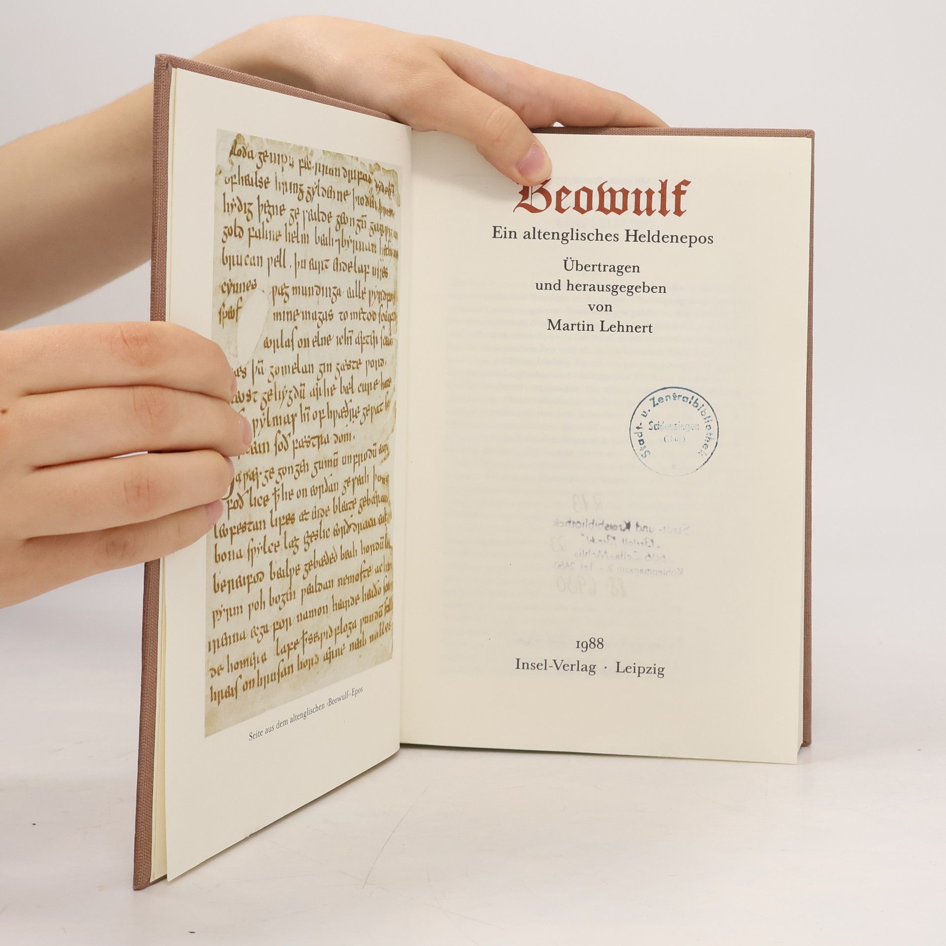 Lehnert Martin Beowulf