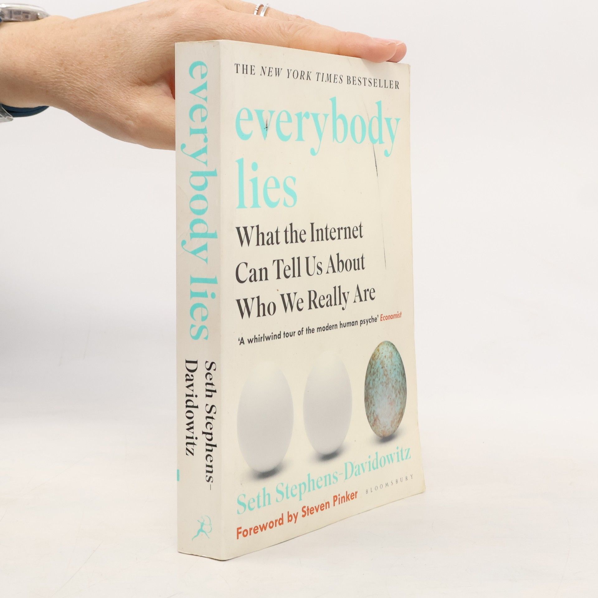 Seth Stephens Davidowitz Everybody lies : what the internet can tell us about who we really are