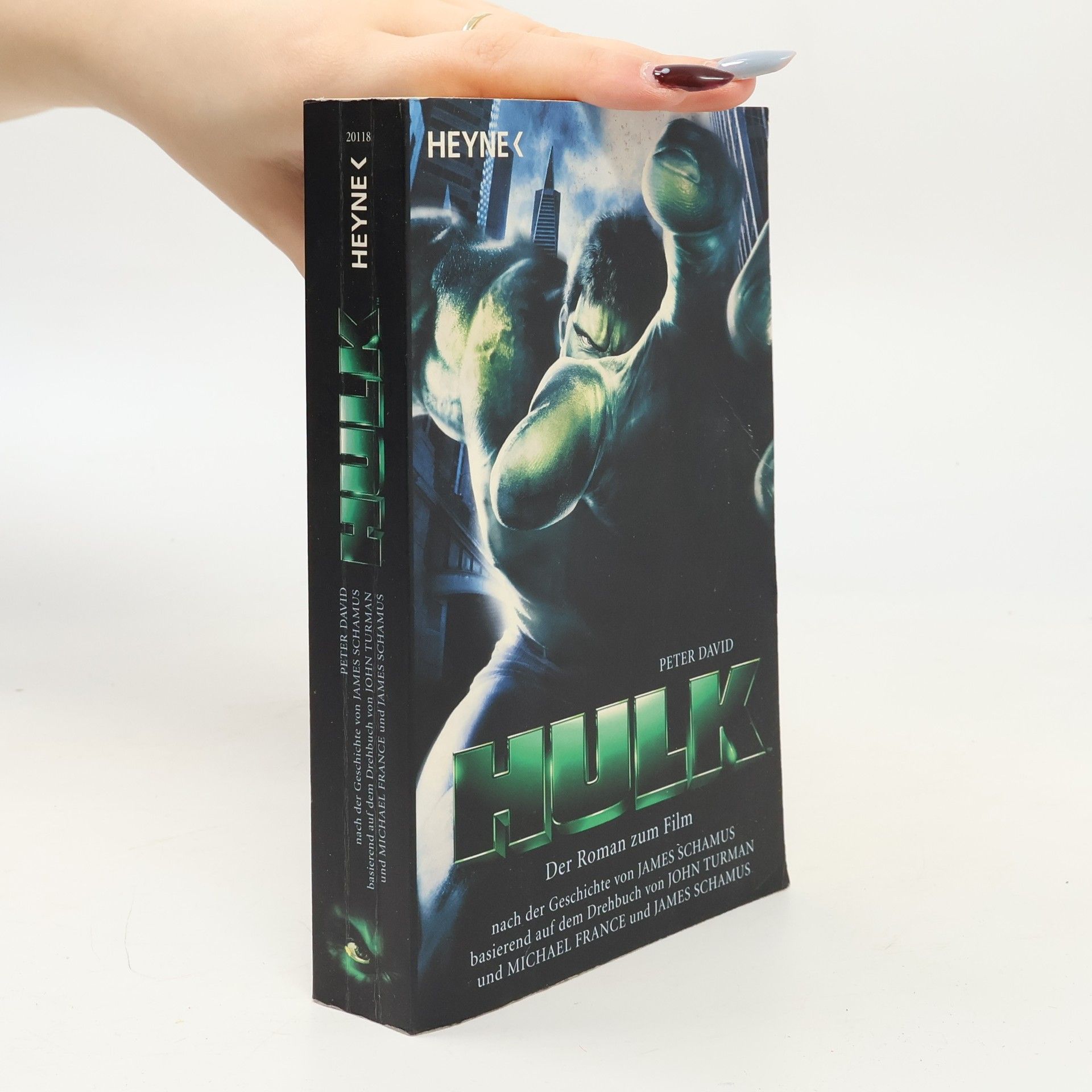 Michael France Hulk, Film Tie-In. Der Roman zum Film