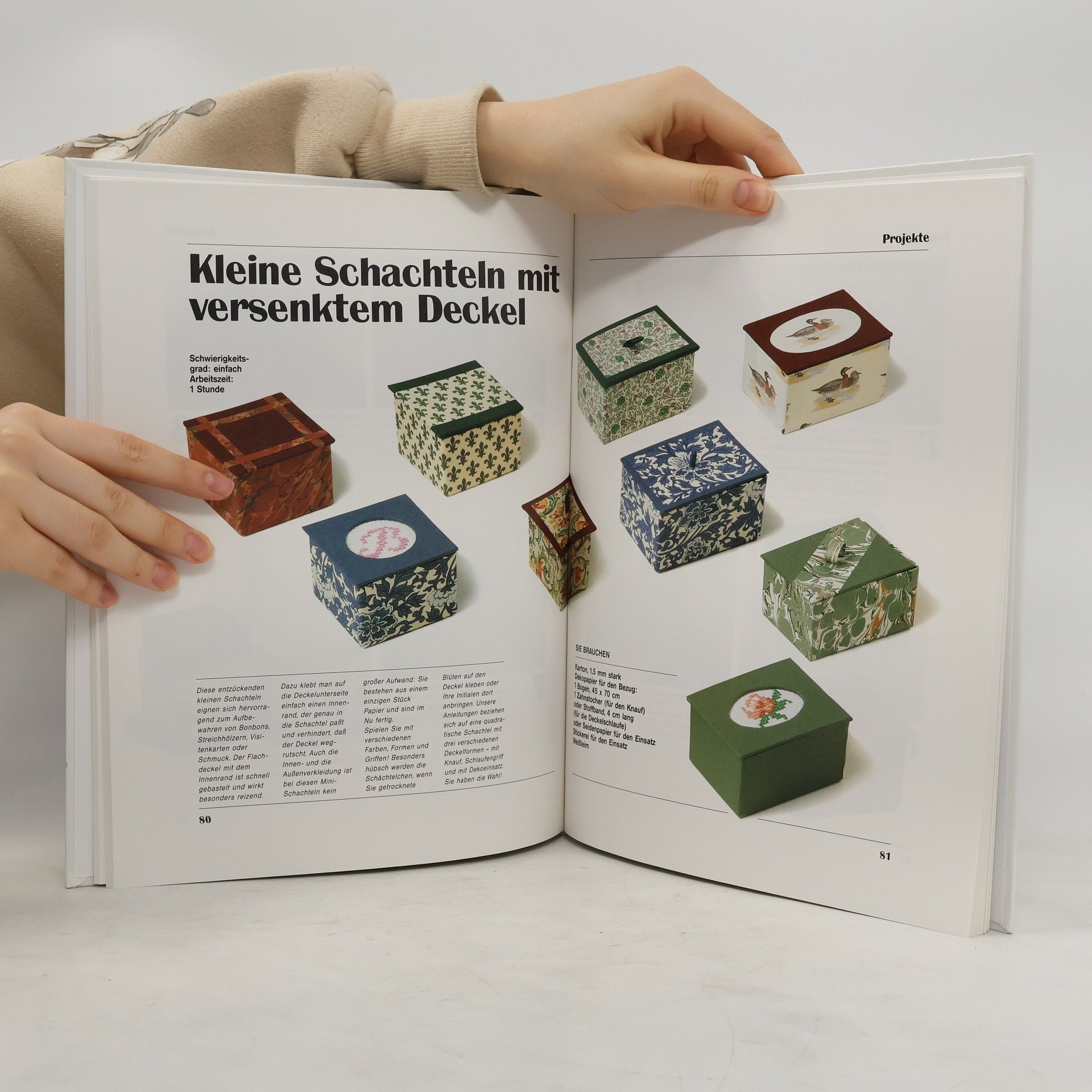 Dekorative Schachteln