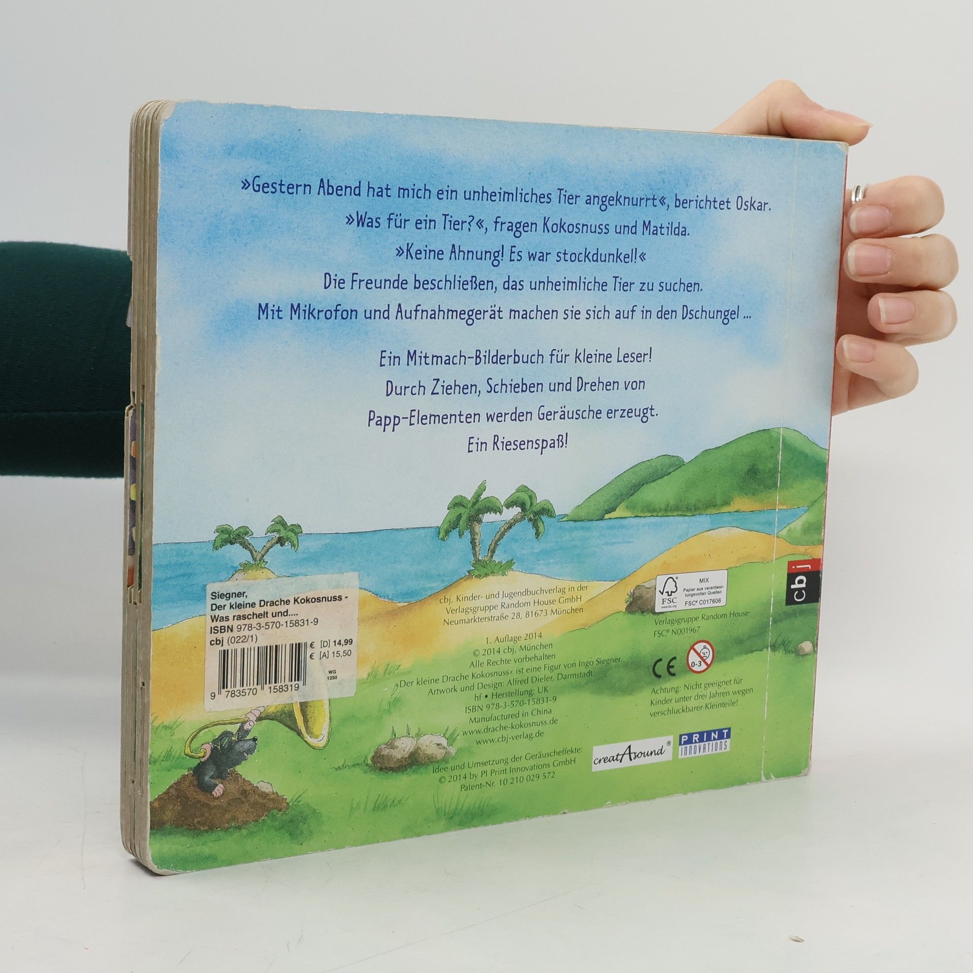 Ingo Siegner Der kleine Drache Kokosnuss - was raschelt und krawuschelt da?
