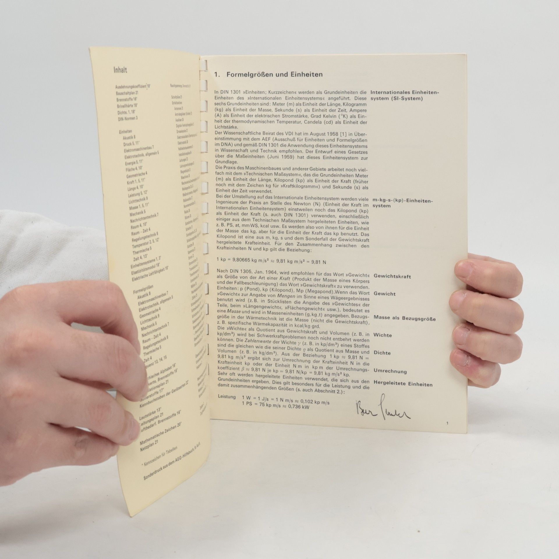 Auteurscollectief Formelgrößen, Einheiten, Tabellen, Schaltzeichen