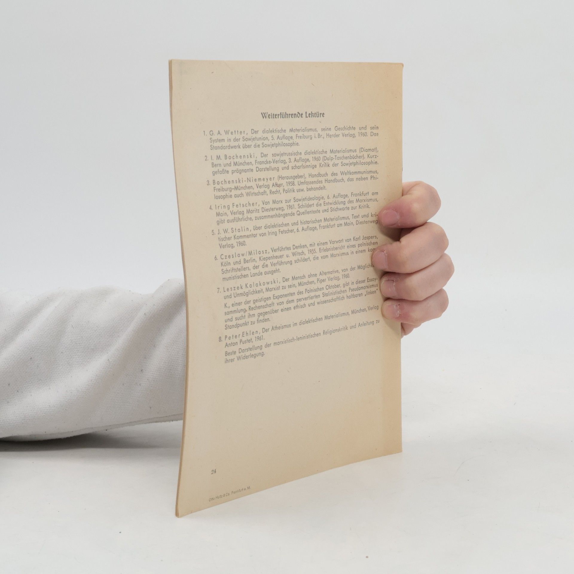 Iring Fetscher Zur kritik der sowjetideologie