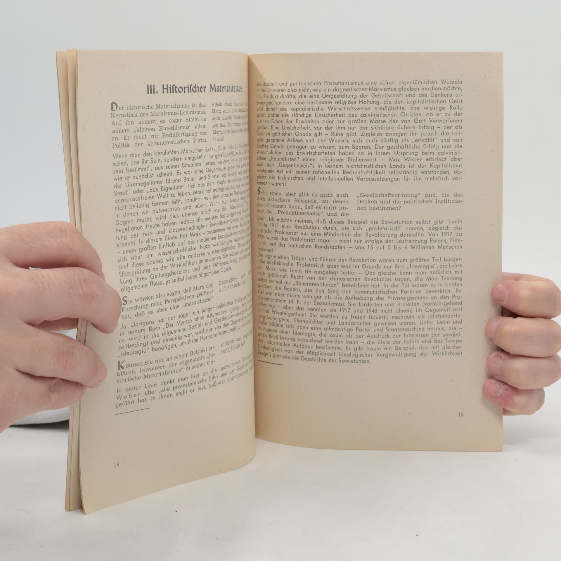 Iring Fetscher Zur kritik der sowjetideologie