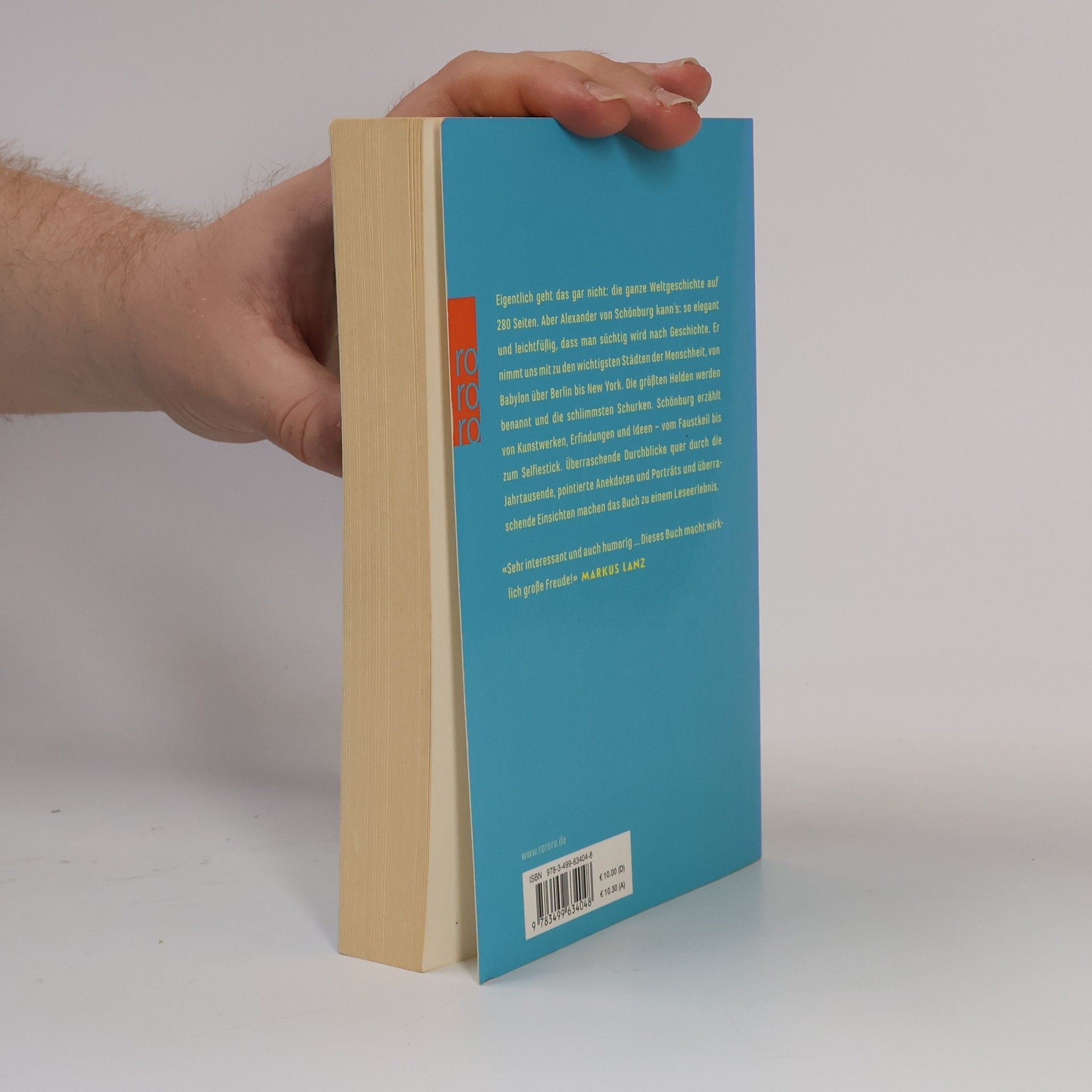 Alexander von Schönburg Weltgeschichte to go