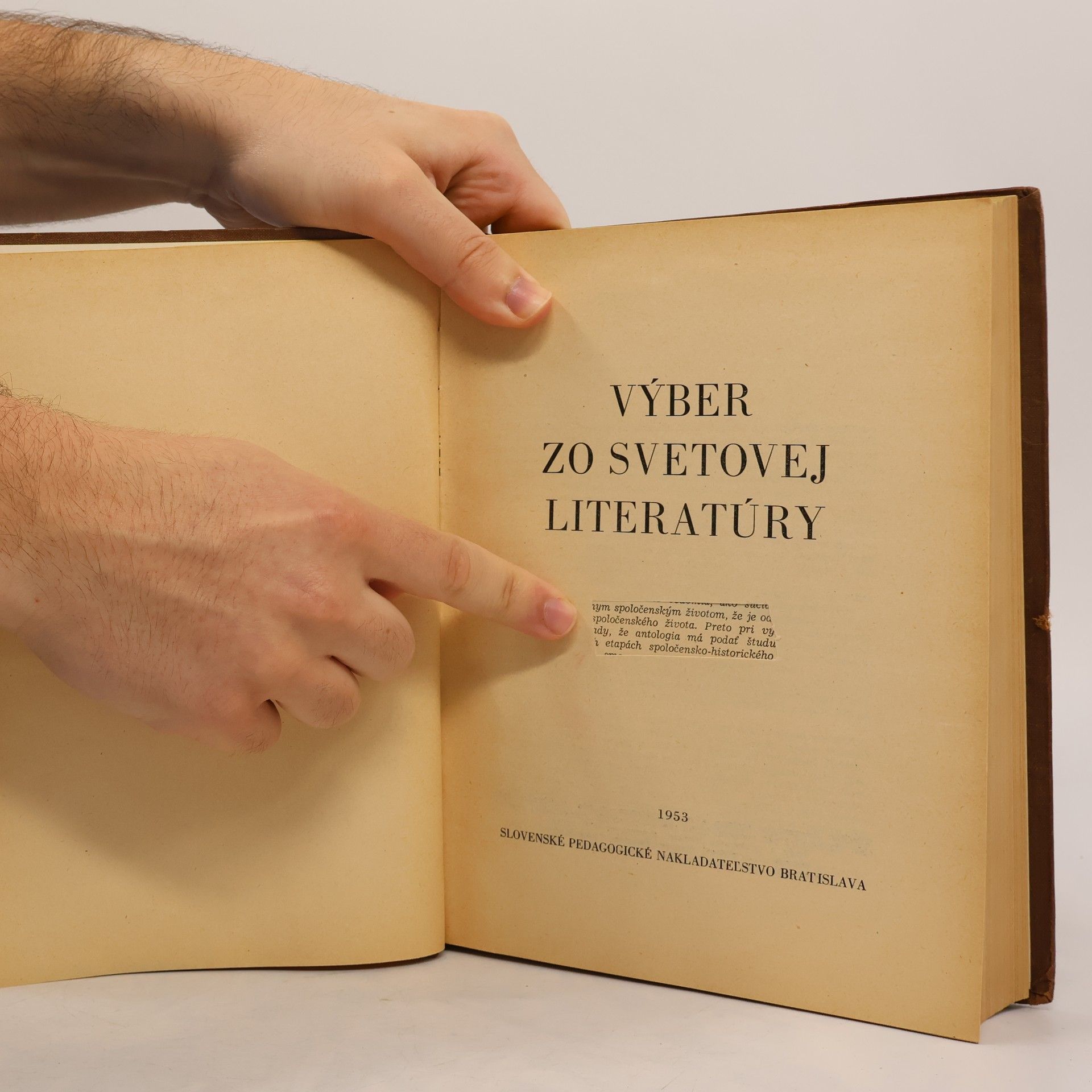 Kolektiv autorů Výber zo svetovej literatúry
