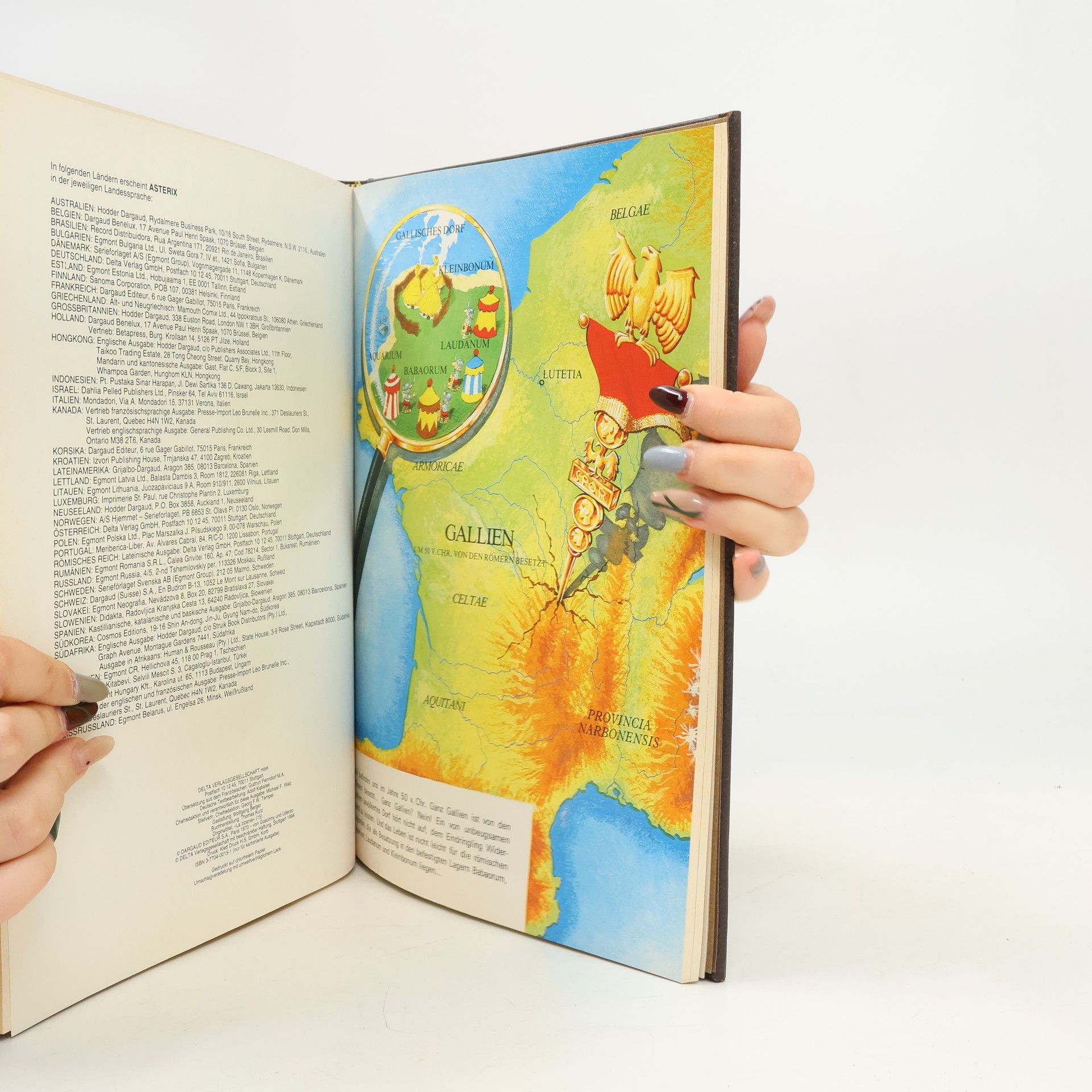 Albert Uderzo Die Abenteuer des Asterix. Asterix und der Kupferkessel. Asterix in Spanien. Streit um Asterix. Asterix bei den Schweizern