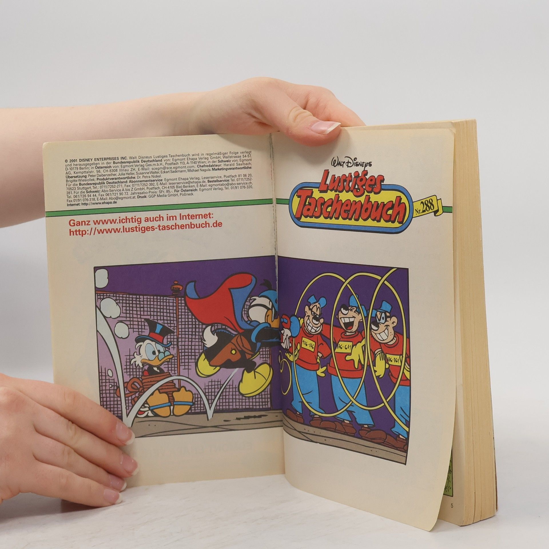 Walt Disney Lustiges Taschenbuch 288. Superhelden im Doppelpack