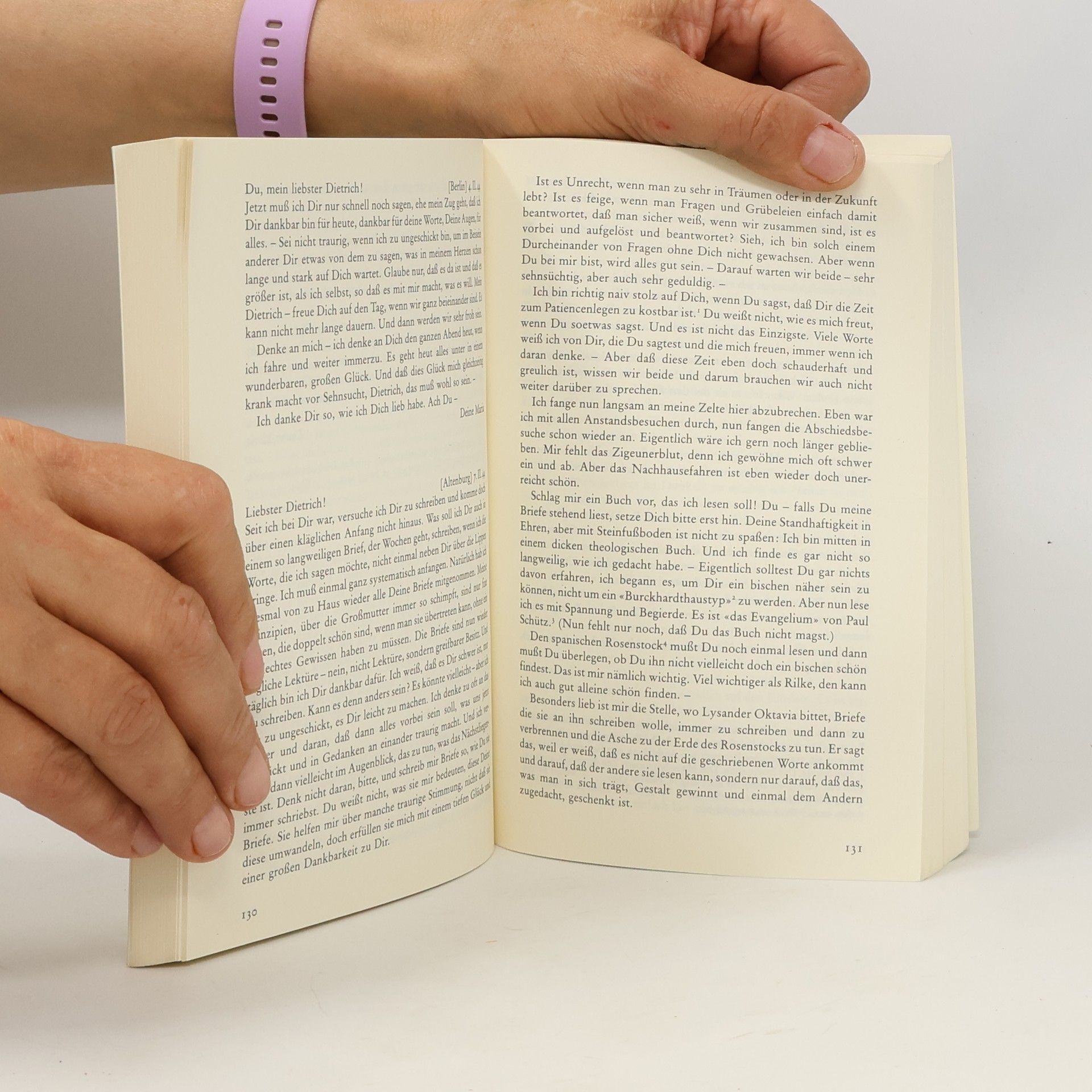 Dietrich Bonhoeffer Brautbriefe Zelle 92