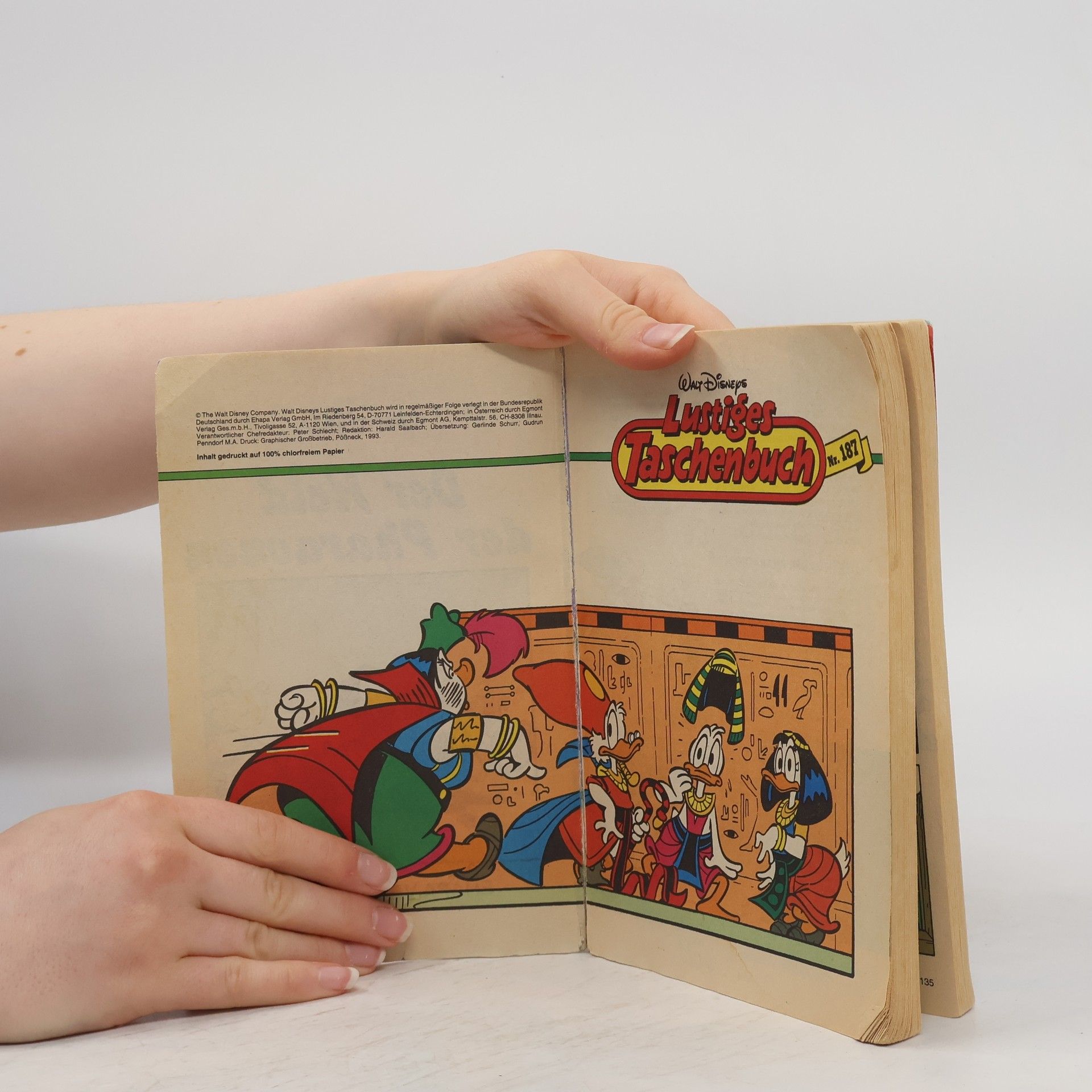 Walt Disney Lustiges Taschenbuch 187. Der Held der Pharaonen