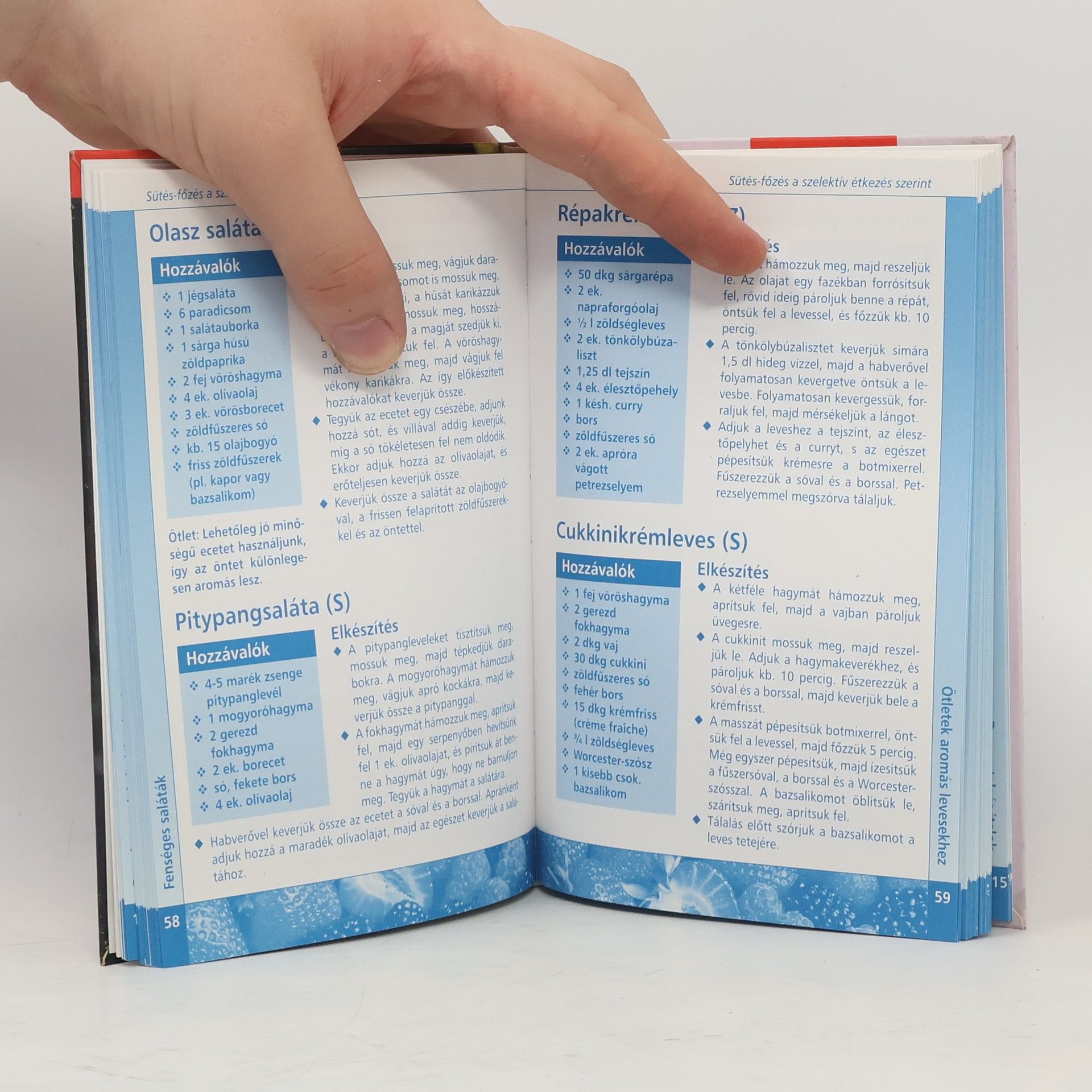 Autorenkollektiv Szelektív étkezés élvezettel