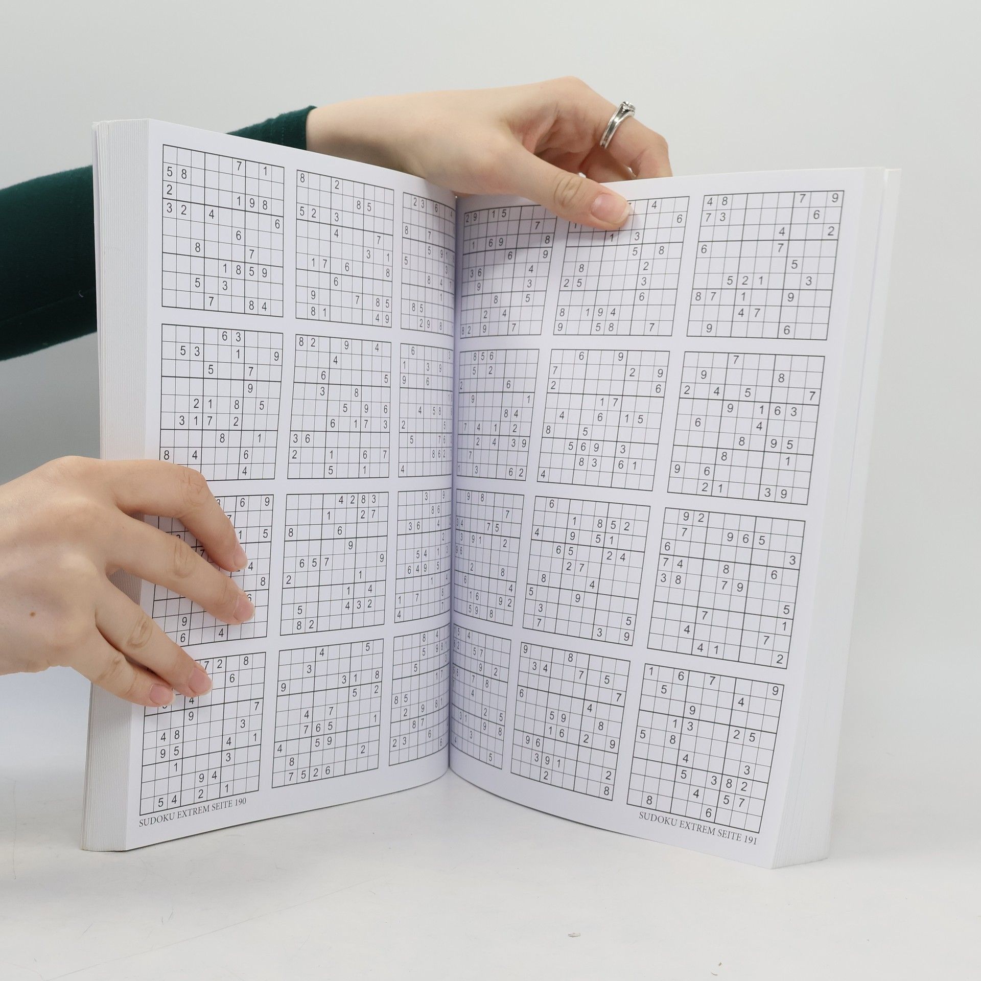 Der Größte Sudoku Block der Welt - 3000 Rätsel