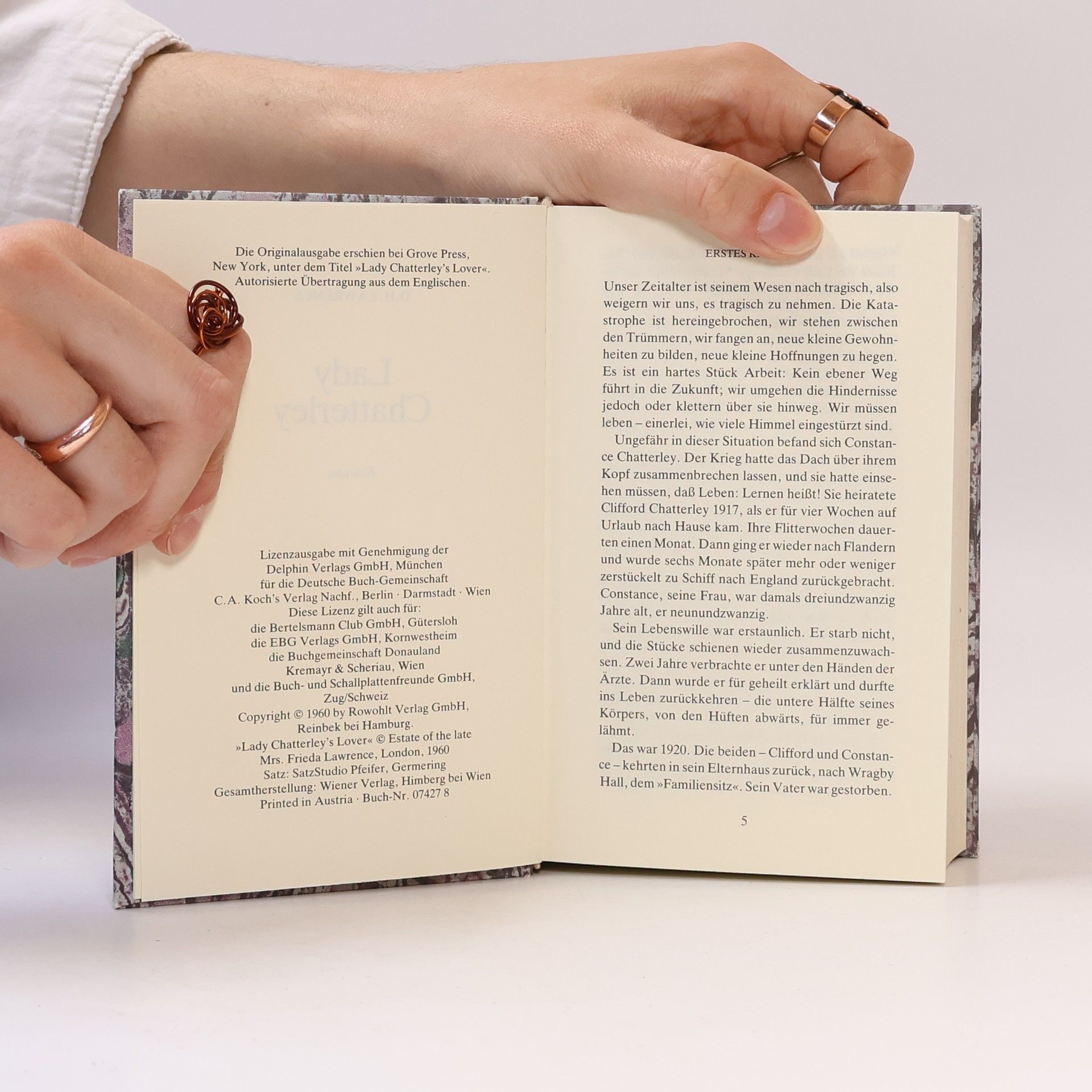 Werner Rebhuhn Lady Chatterley
