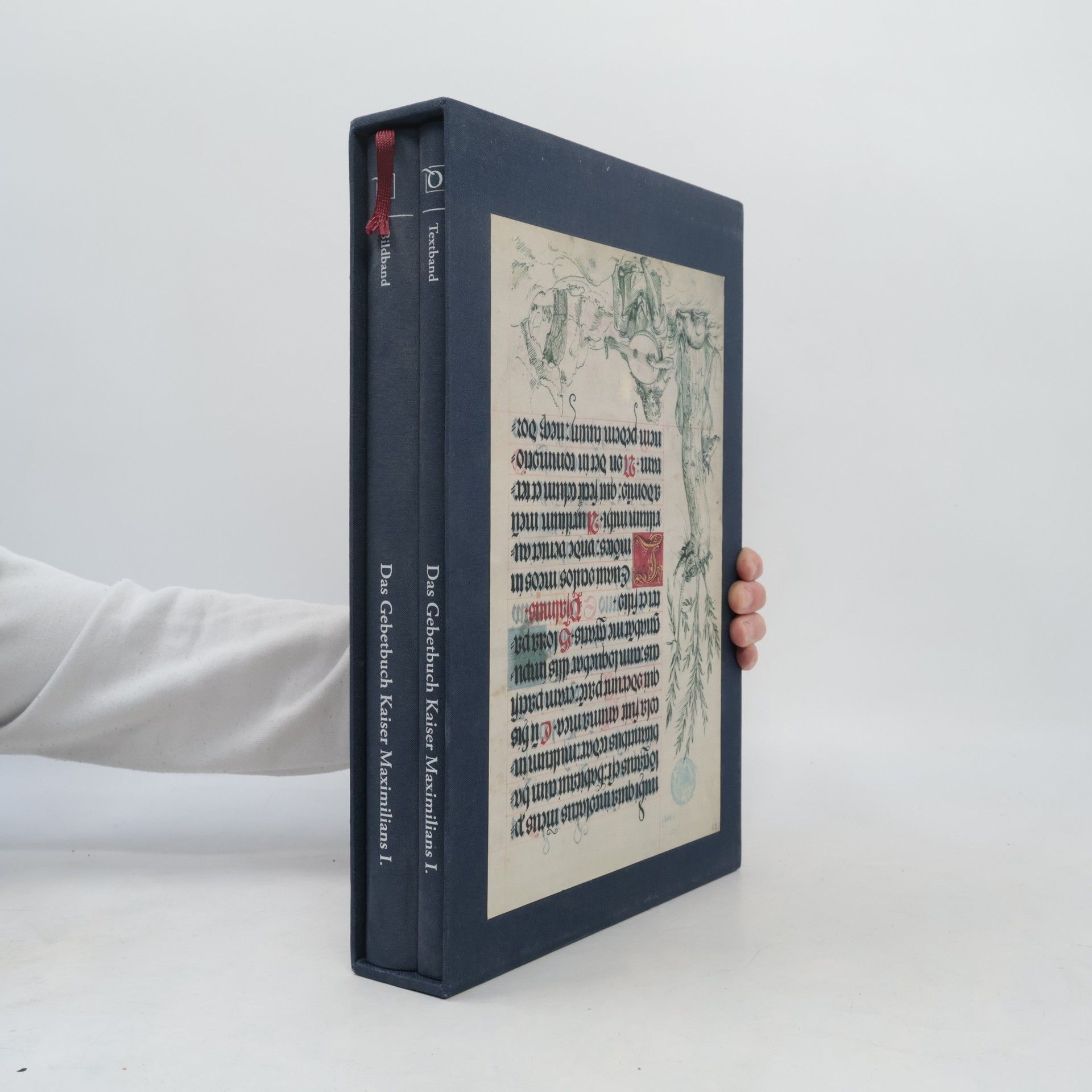 Heidrun Lange-Krach Das Gebetbuch Kaiser Maximilians I. Textband. Bildband