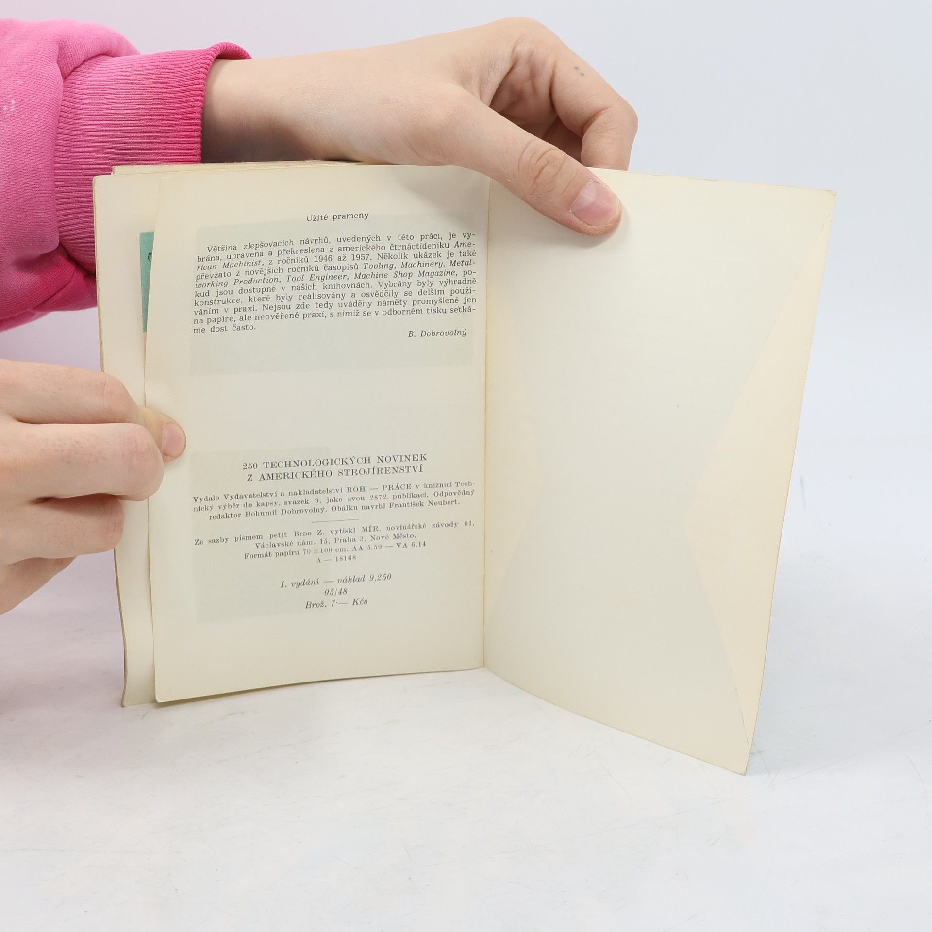 Autorenkollektiv 250 technologických novinek z amerického strojírenství