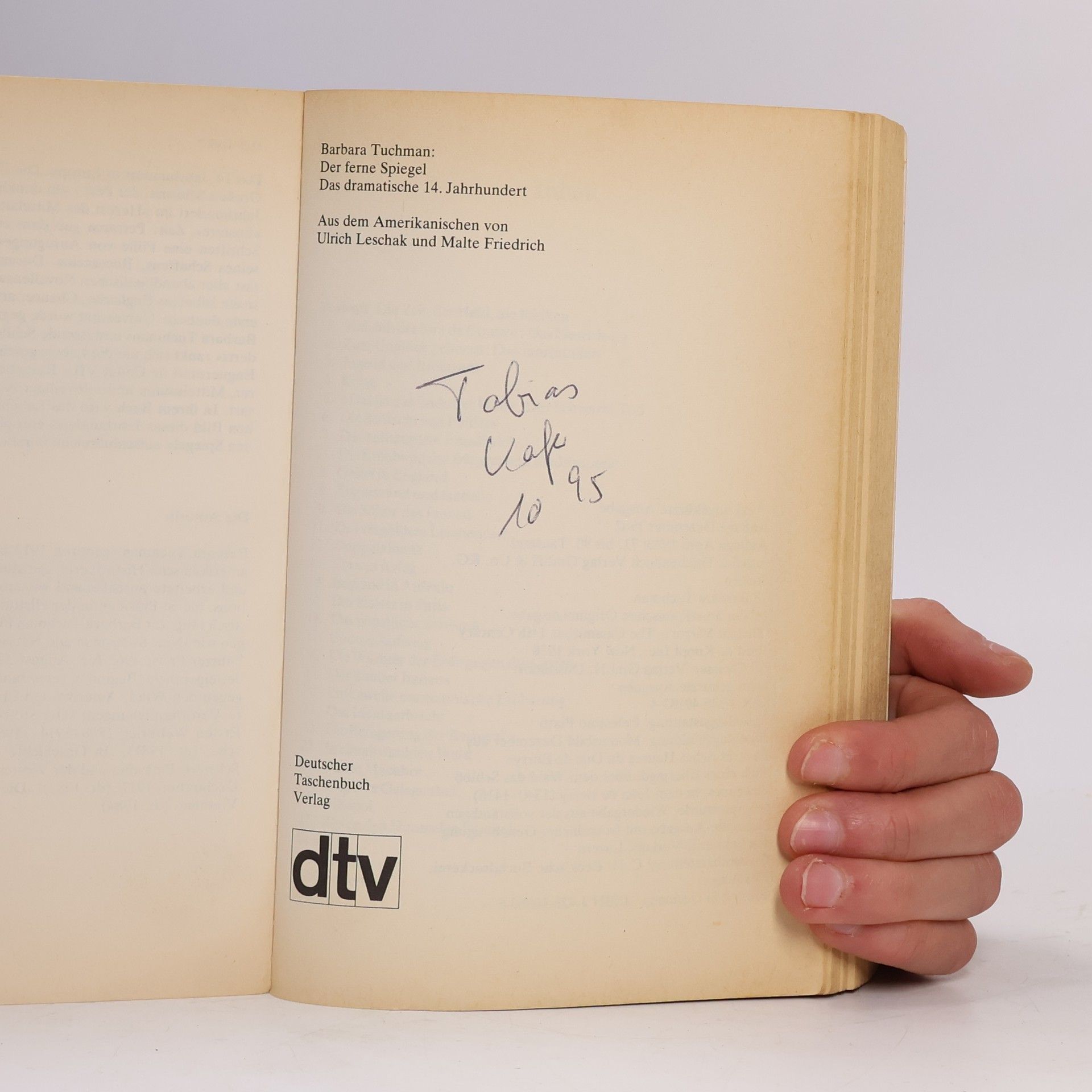 Barbara Tuchman Der Ferne Spiegel