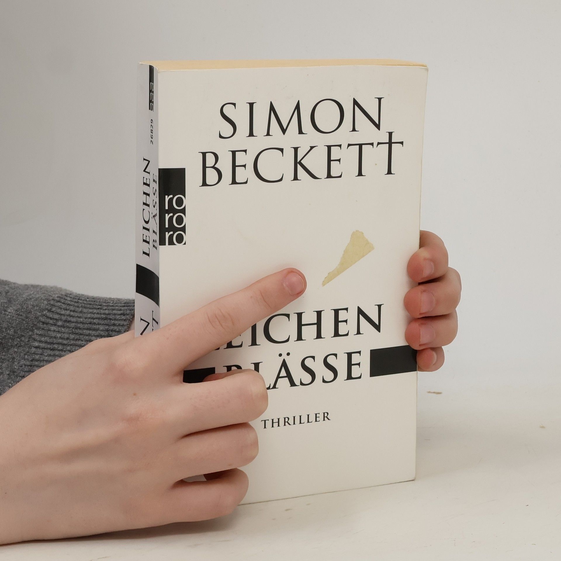 Simon Beckett Leichenblässe