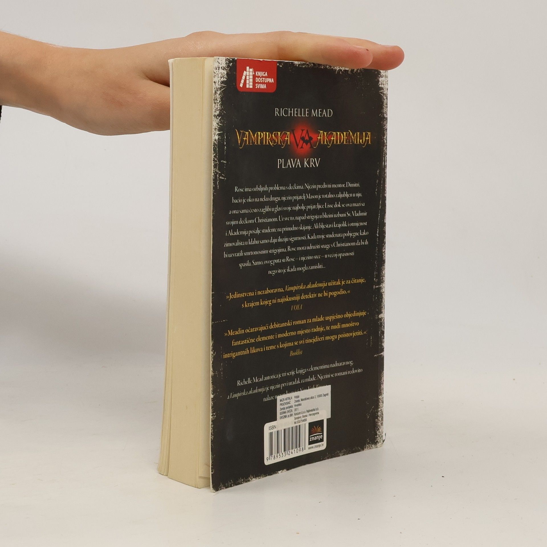 Richelle Mead Vampirska akademija - 2: Plava krv