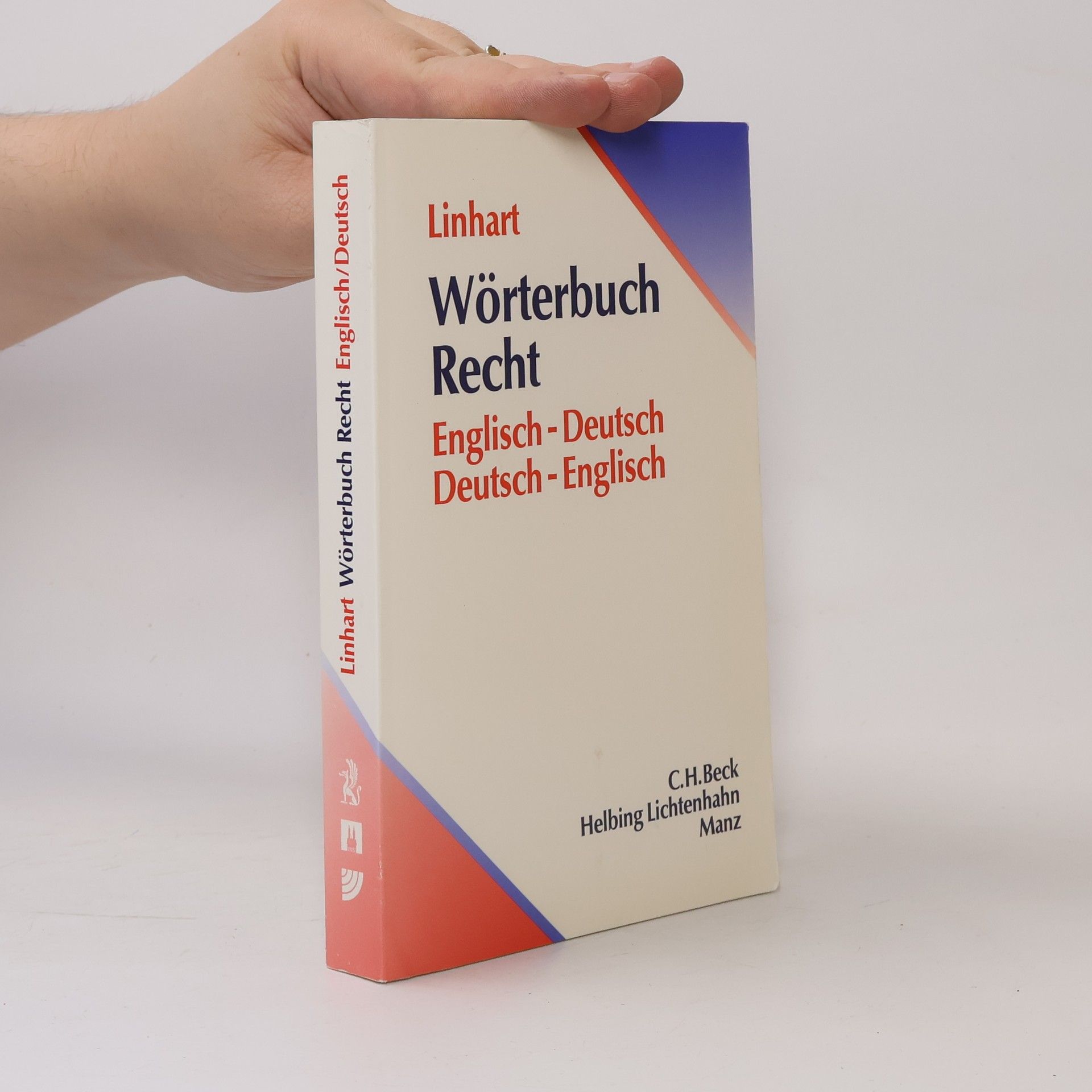Karin Linhart Wörterbuch Recht, Deutsch-Englisch/Englisch-Deutsch