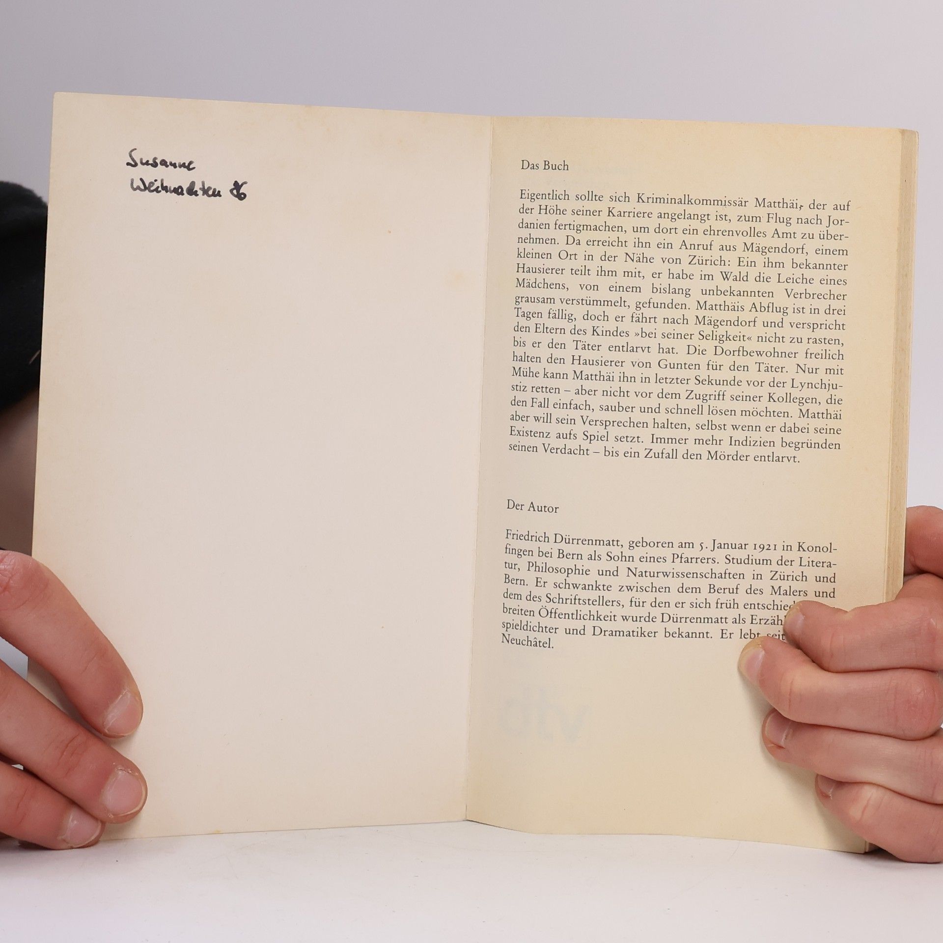 Friedrich Dürrenmatt Das Versprechen. Requiem auf der Kriminalroman