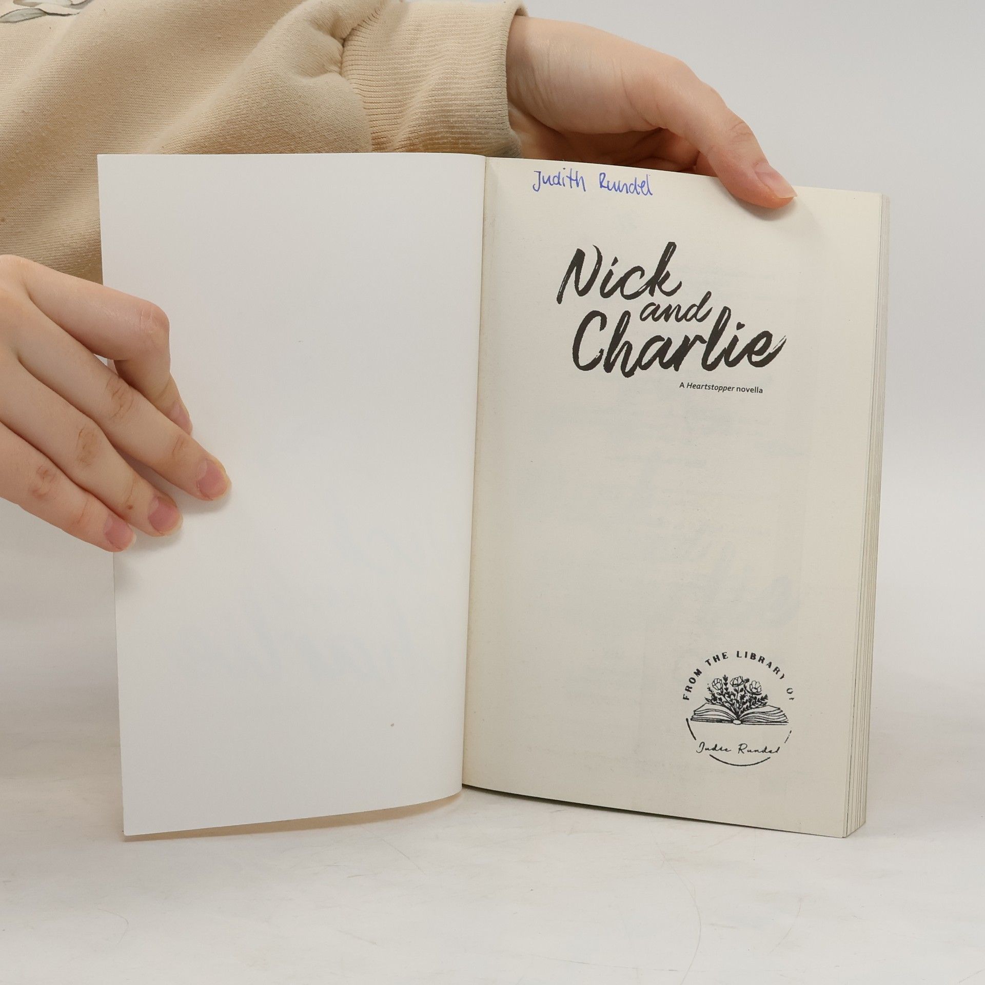 Alice Oseman Nick and Charlie