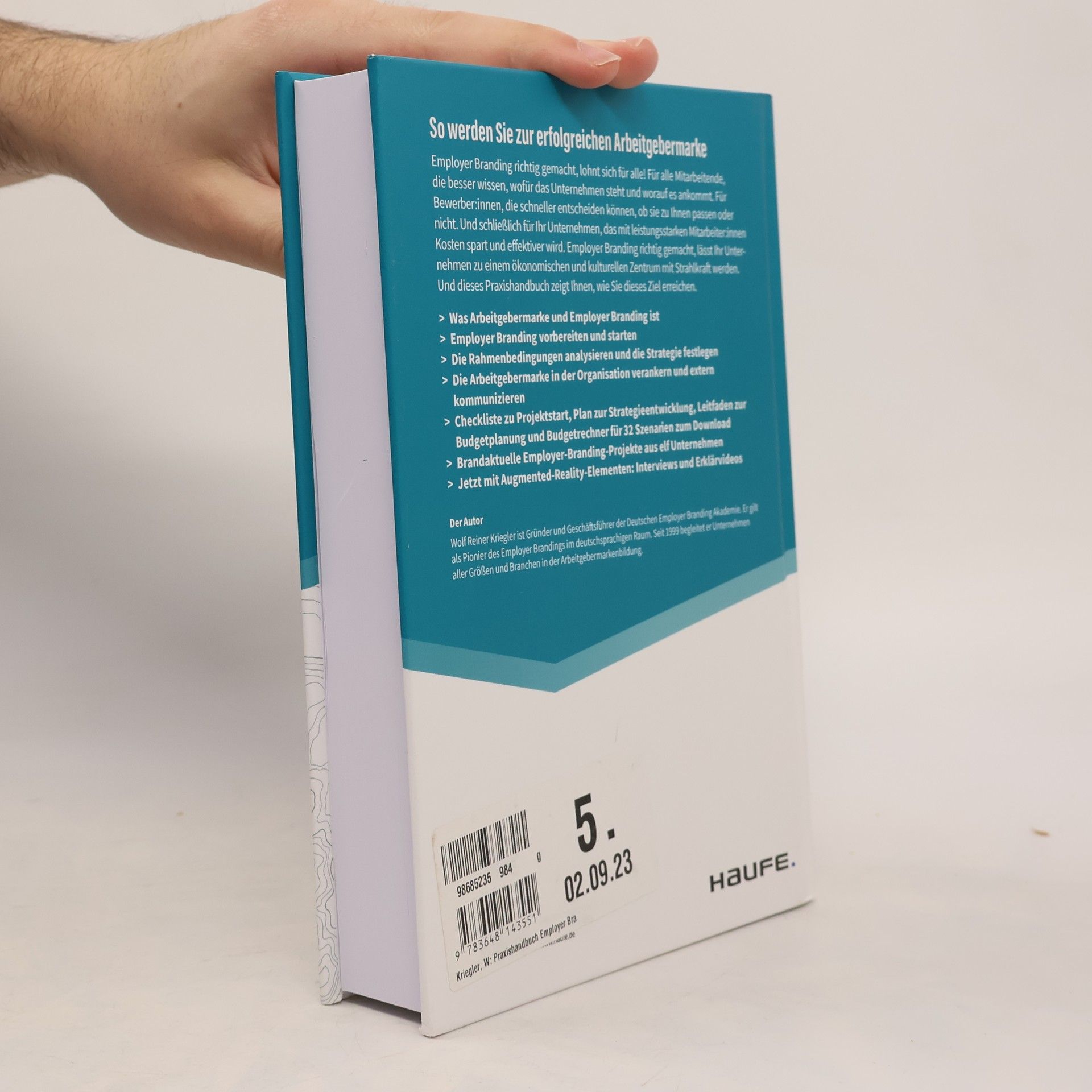 Wolf R. Kriegler Praxishandbuch Employer Branding
