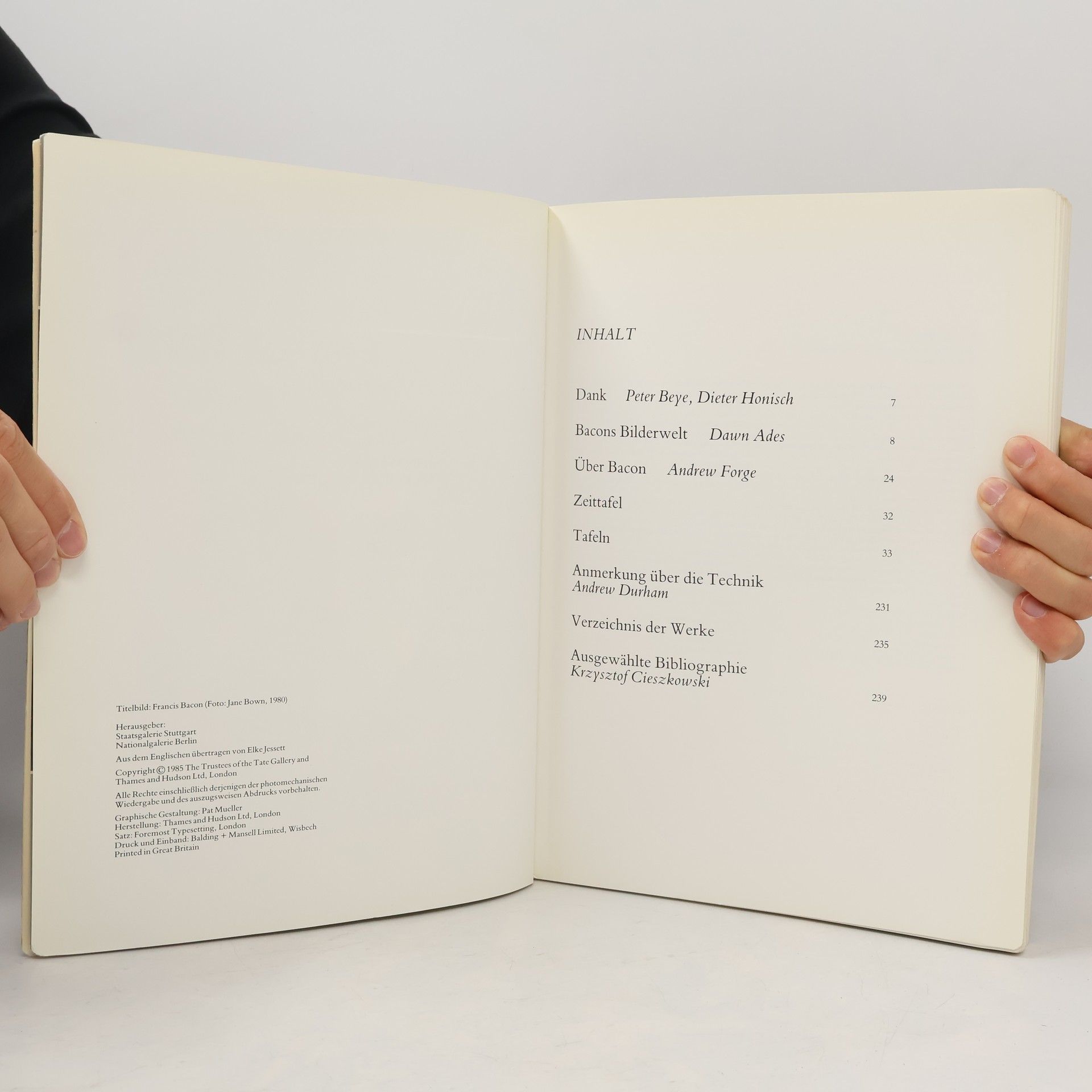 Collectif d'auteurs Francis Bacon