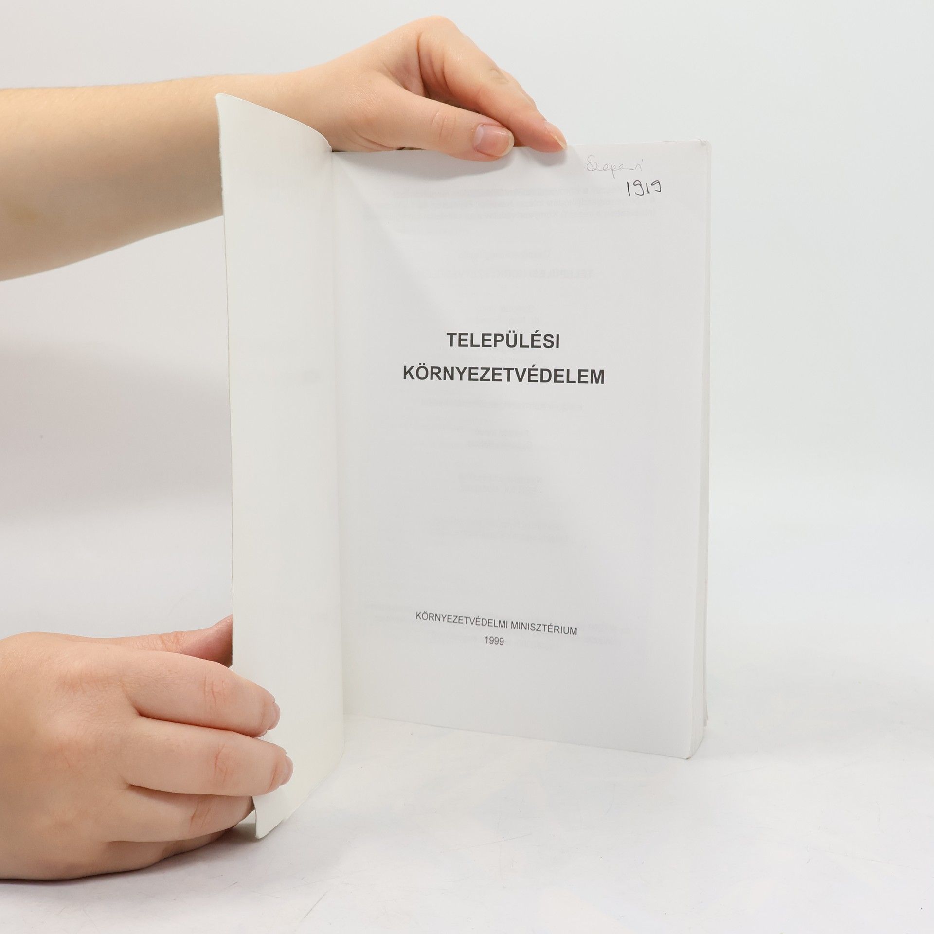 Autorenkollektiv Települési Környezetvédelem