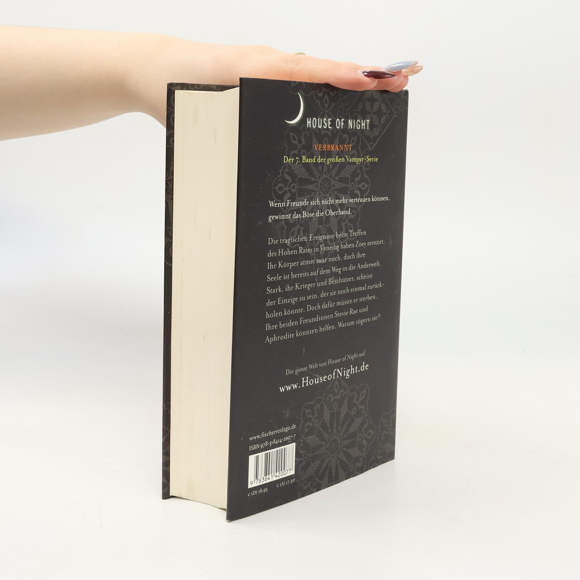 Phyllis Christine Cast House of Night 7. Verbrannt