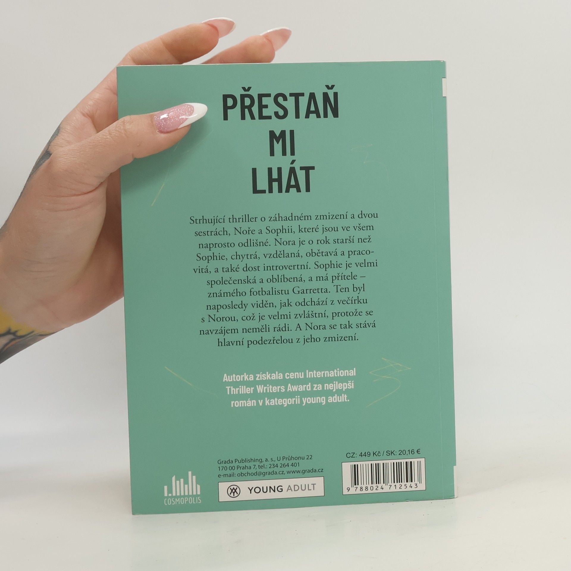 Andrea Contos Přestaň mi lhát